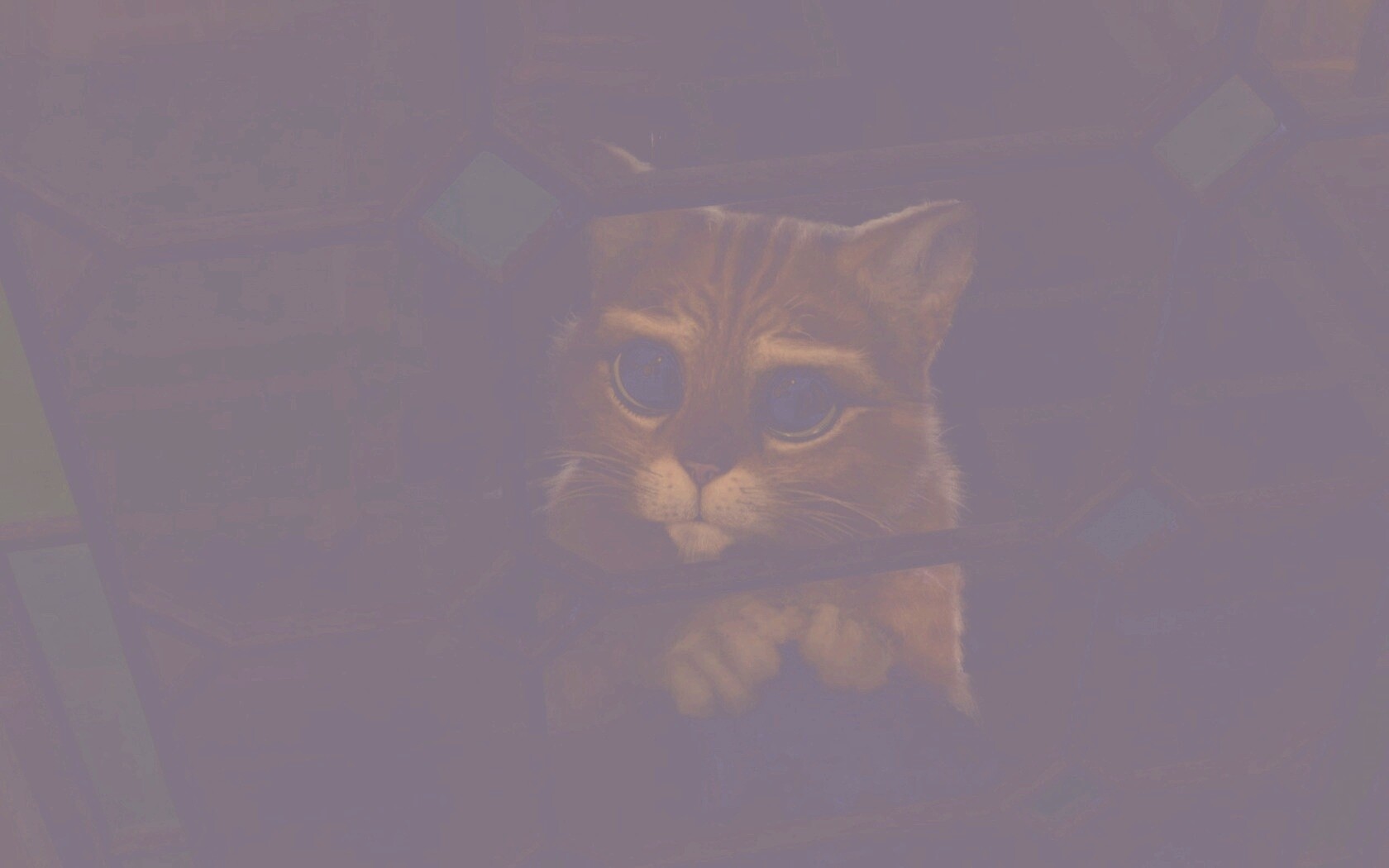 Кот в сапогах обои