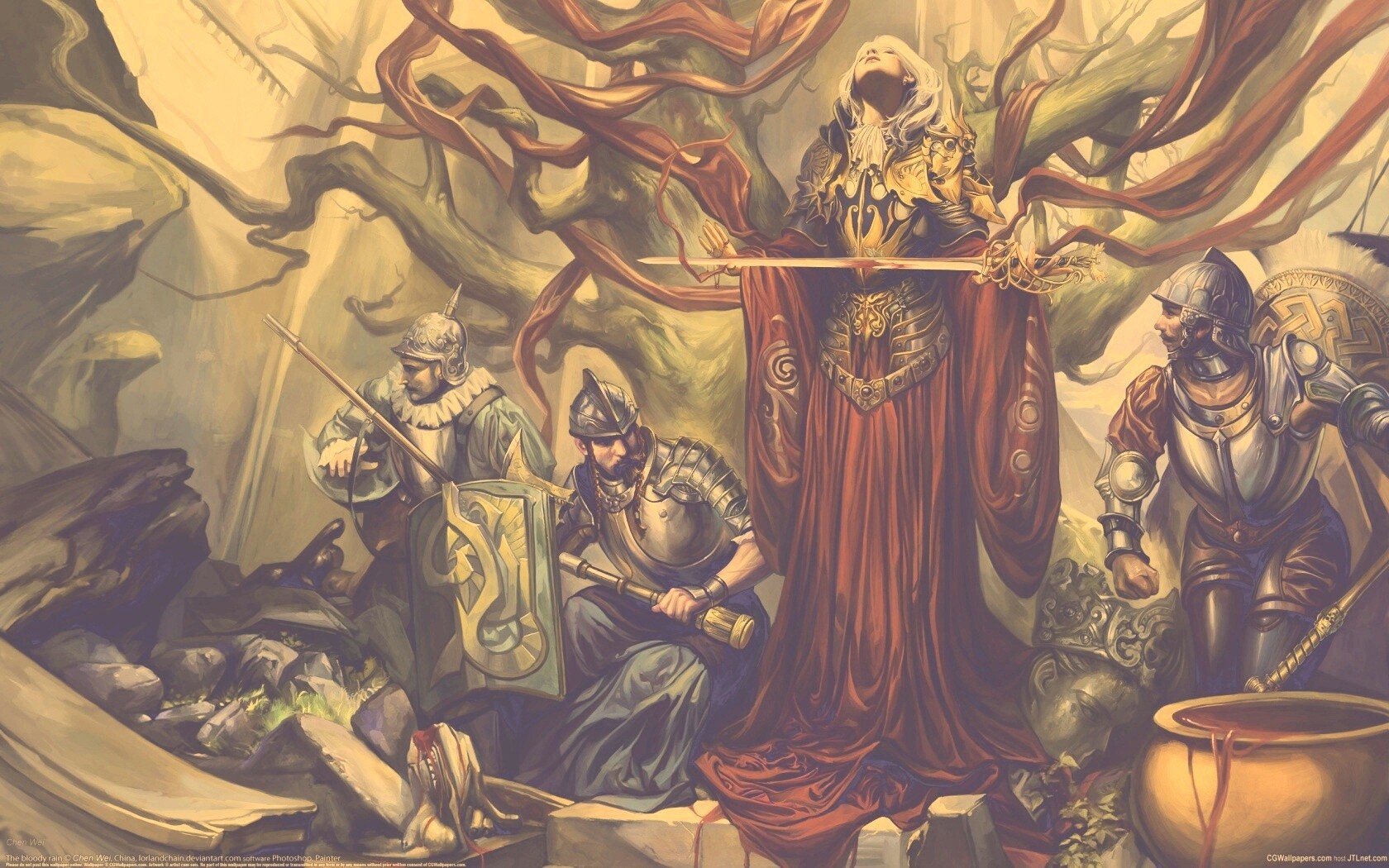 Королева с мечем обои