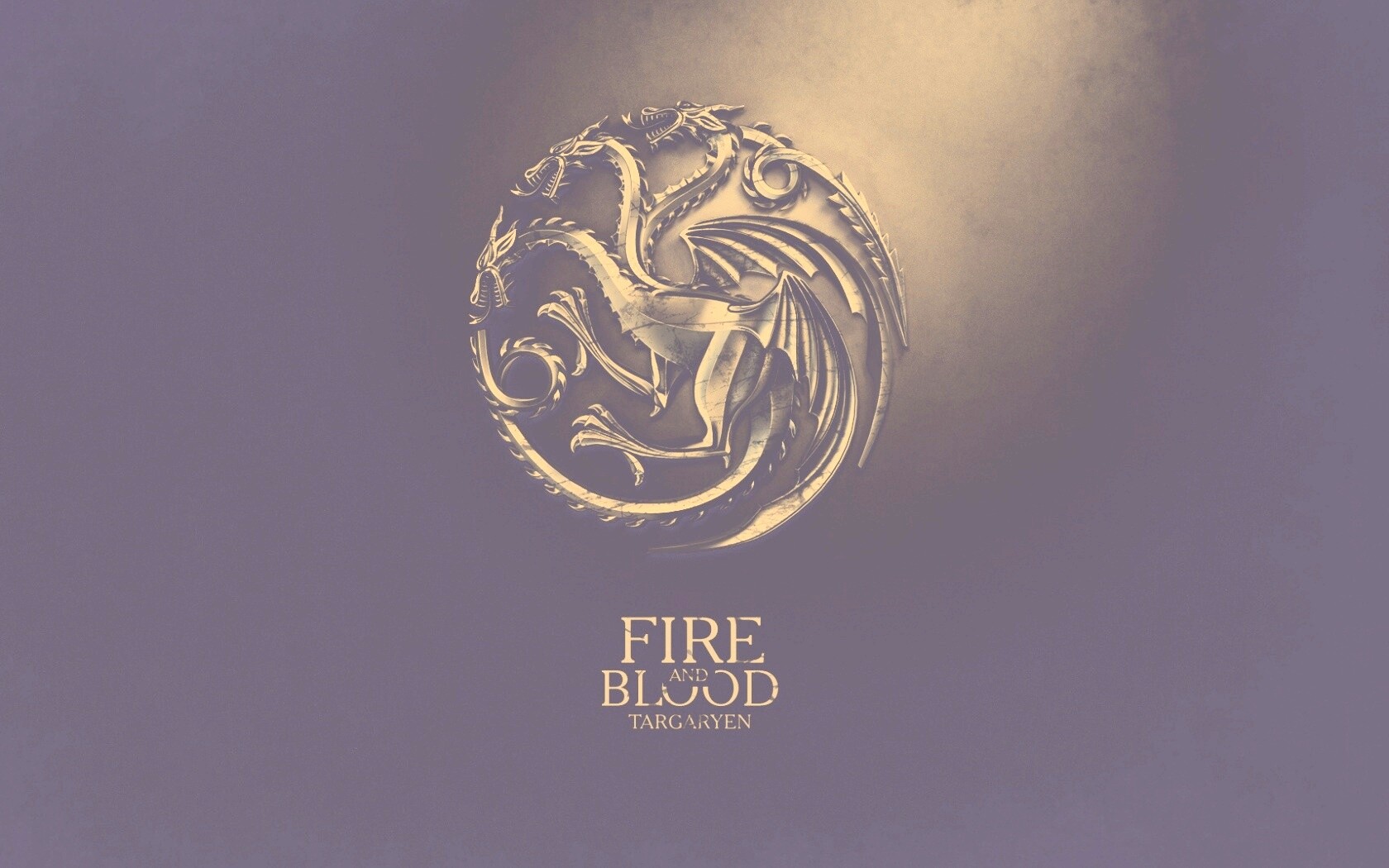 Металлический герб дома Таргариен обои