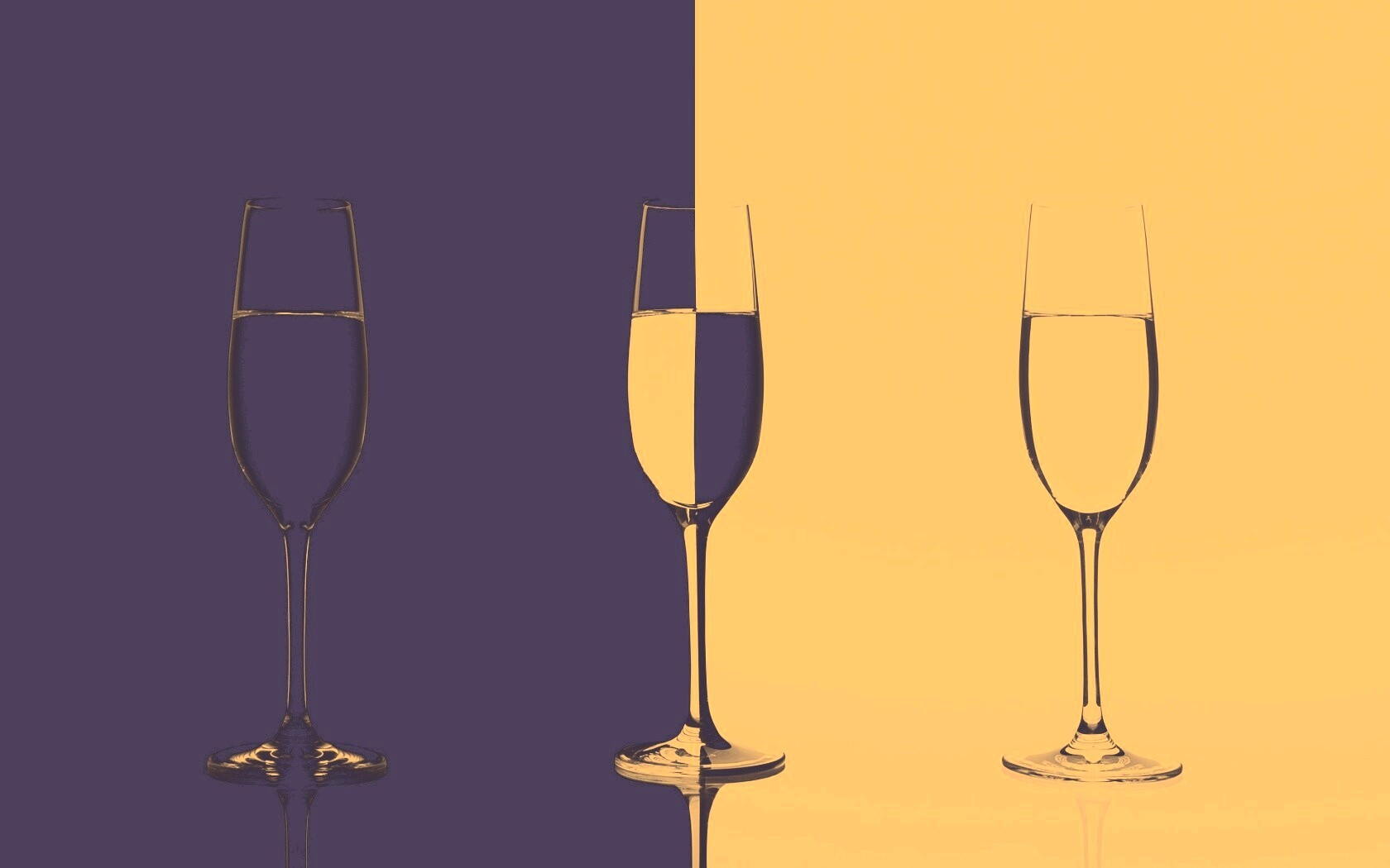 Бокалы обои