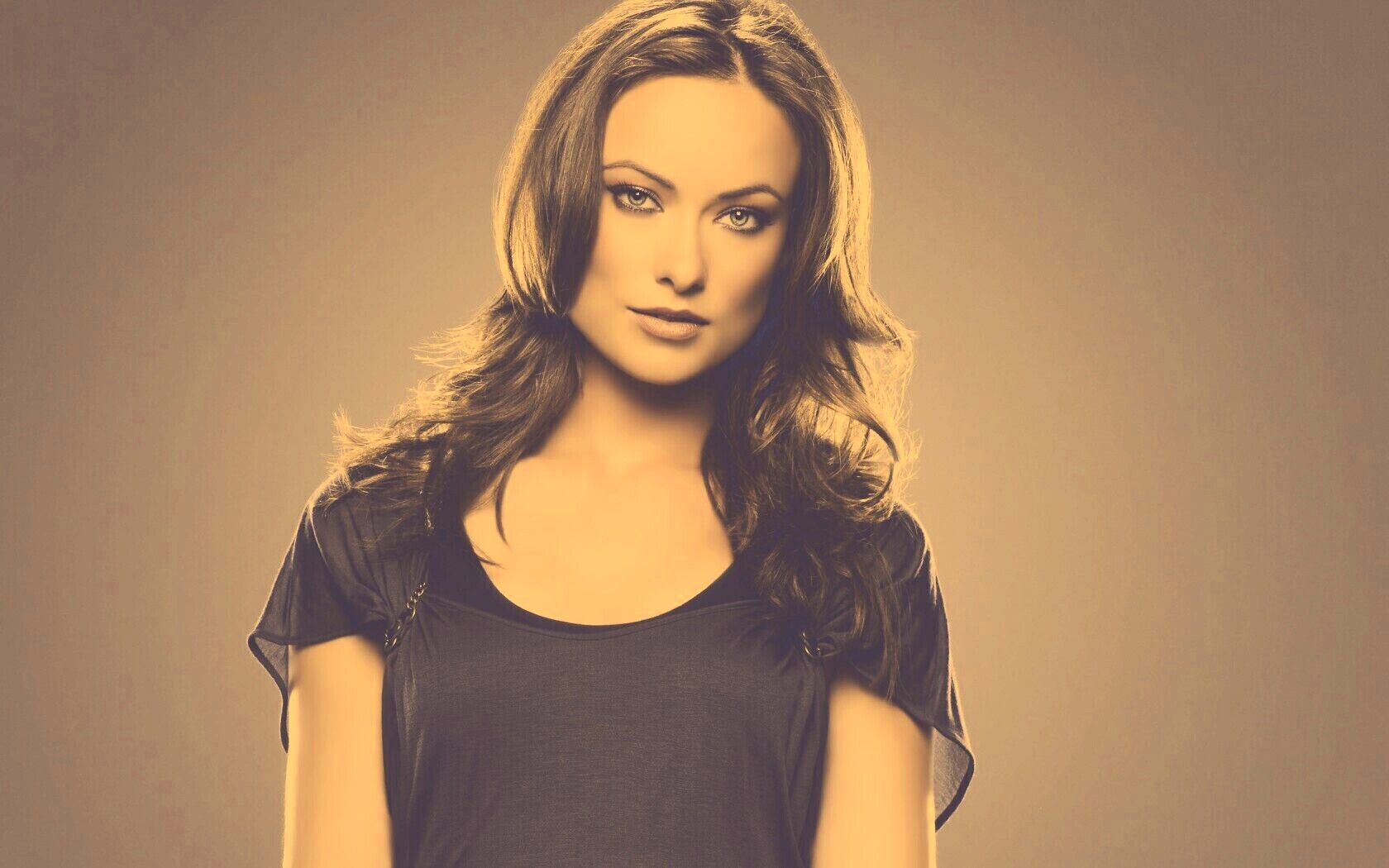 Фотосессия Оливии Уайлд обои