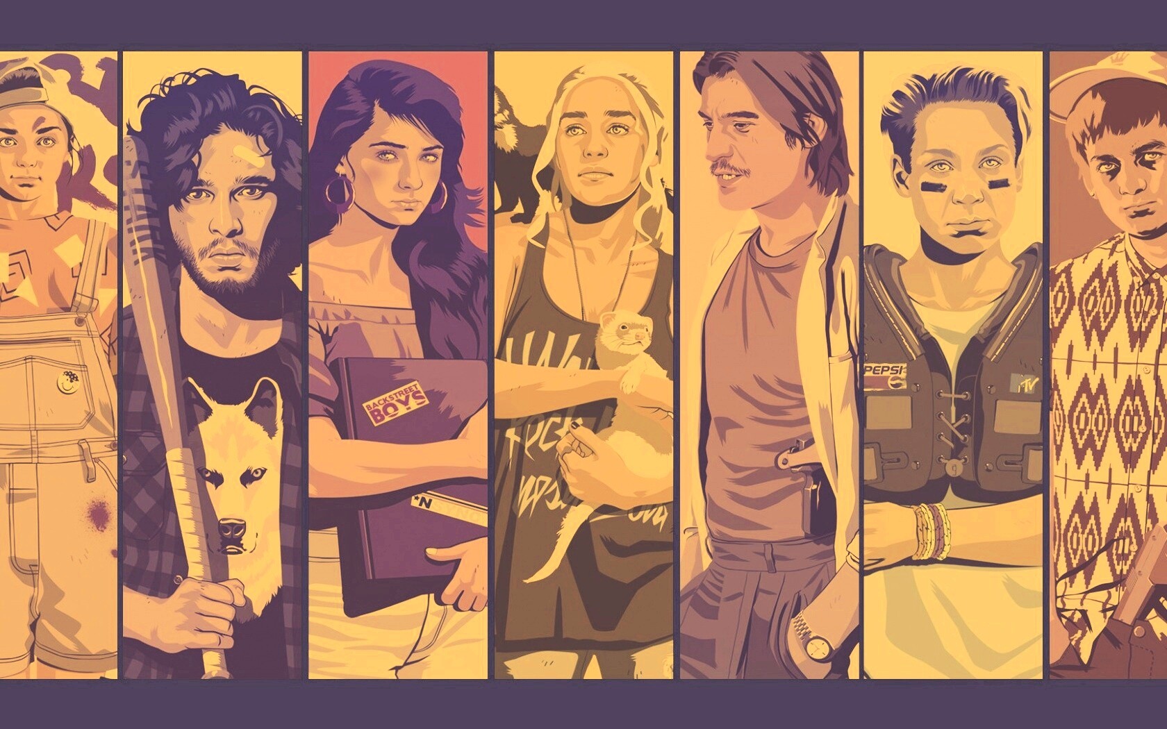 Герои Игры престолов обои