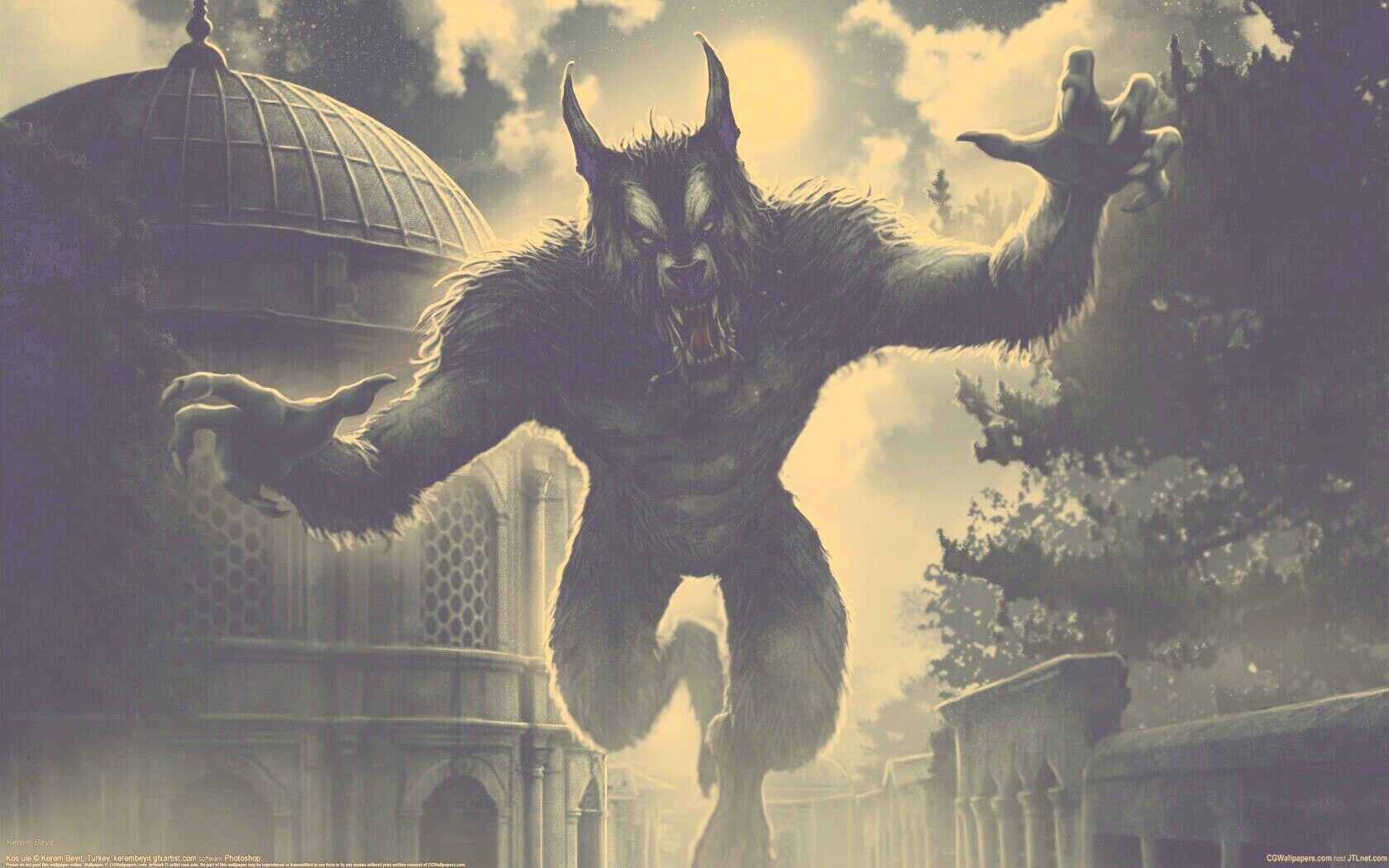 Оборотень обои