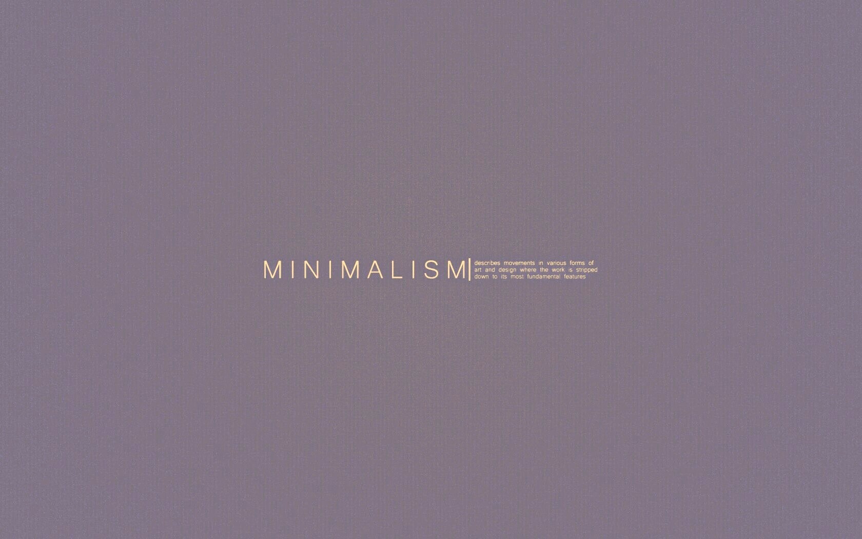 Минимализм обои