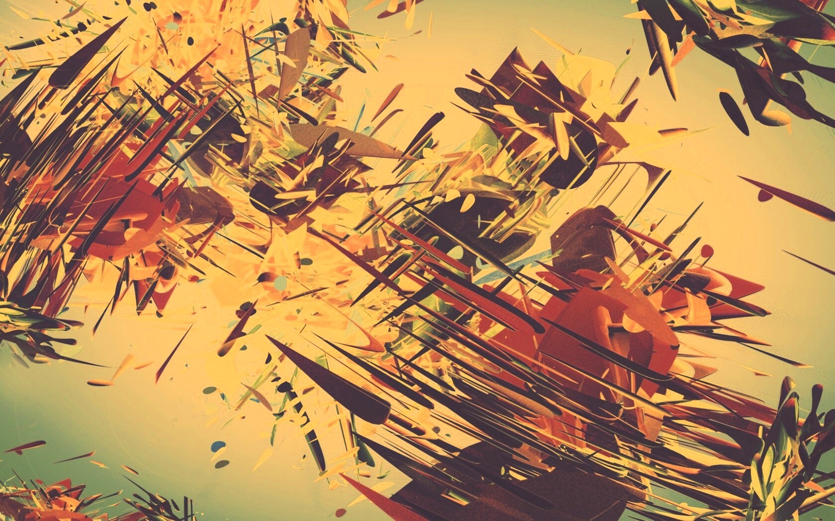 Сумасшедшая абстракция обои