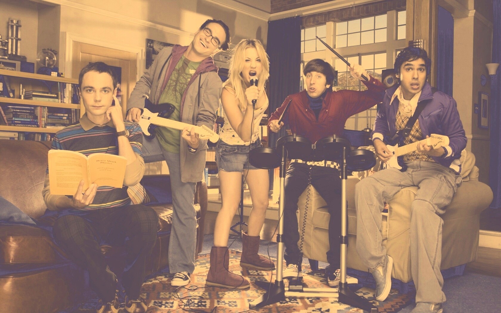 Теория большого взрыва обои