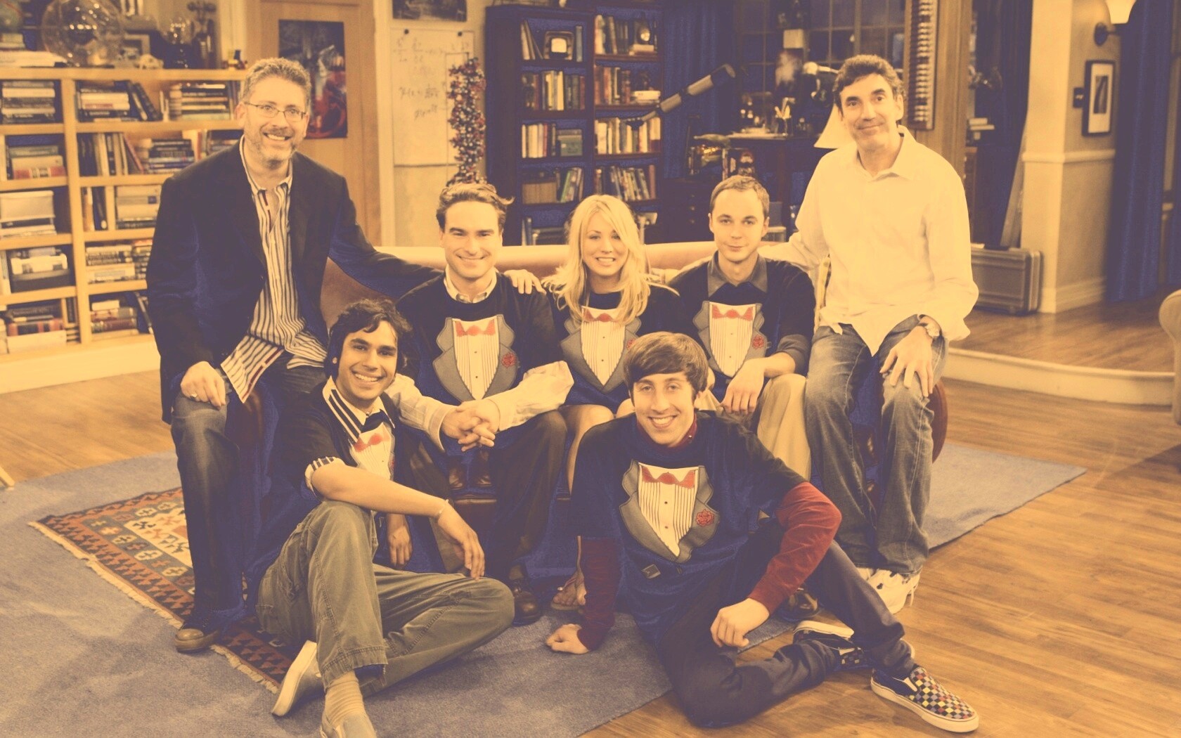 Команда Теории большого взрыва обои