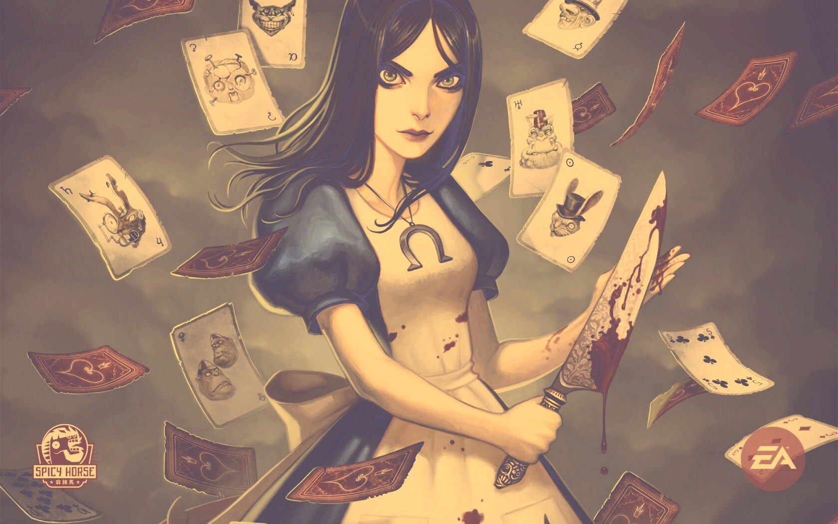 Алиса в стране чудес обои