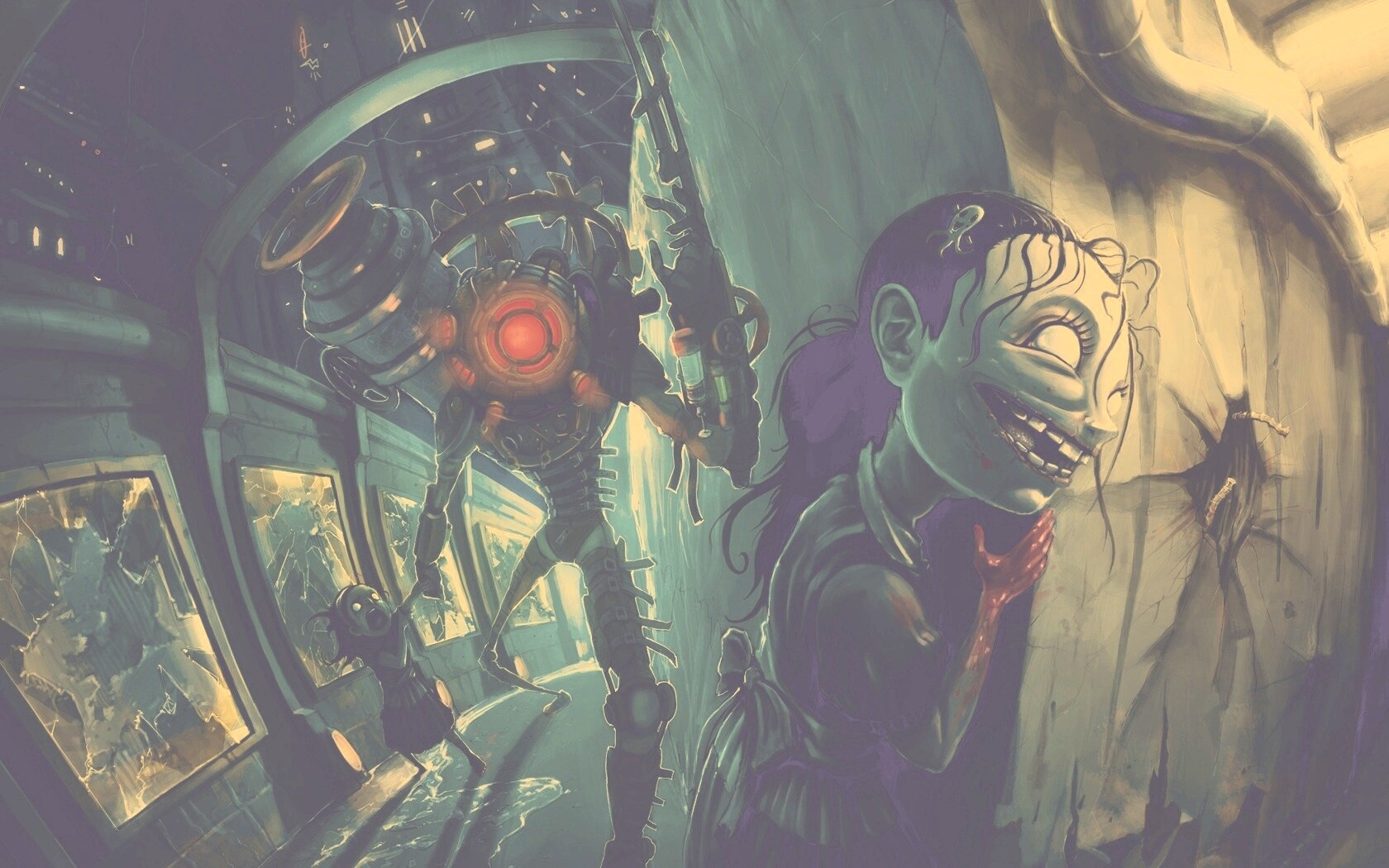 Фанарт Bioshock обои