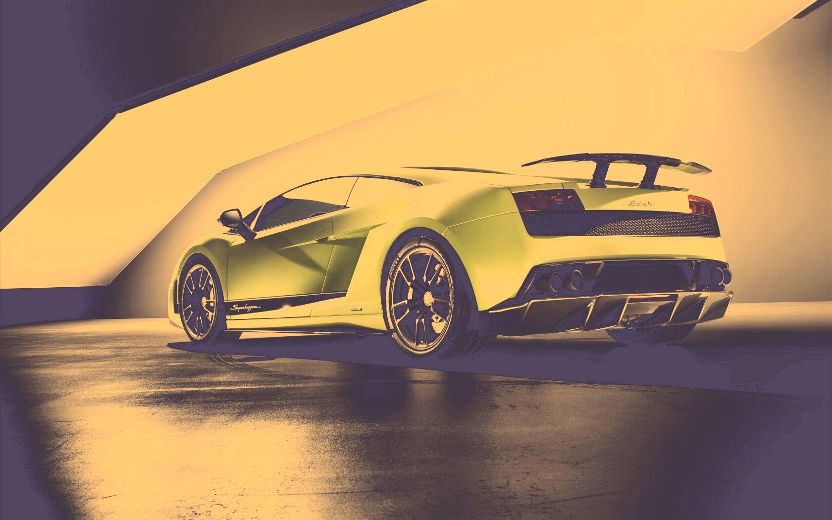 Ламборджини Галлардо обои