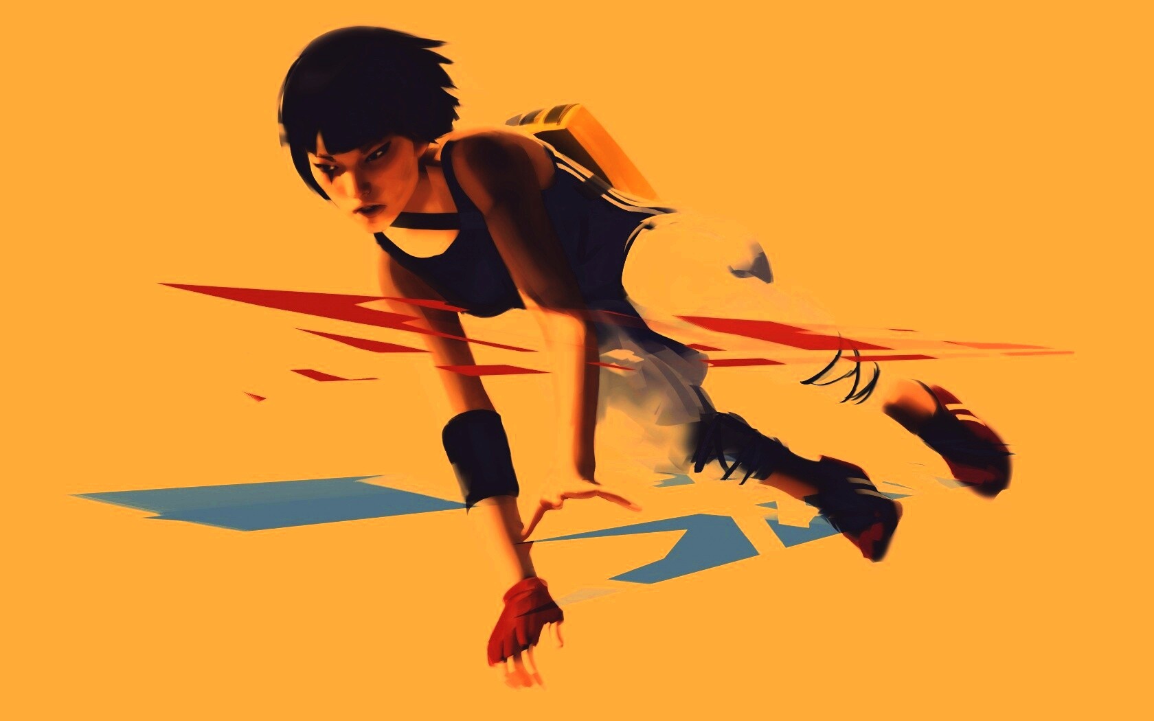 Фейт в прыжке обои