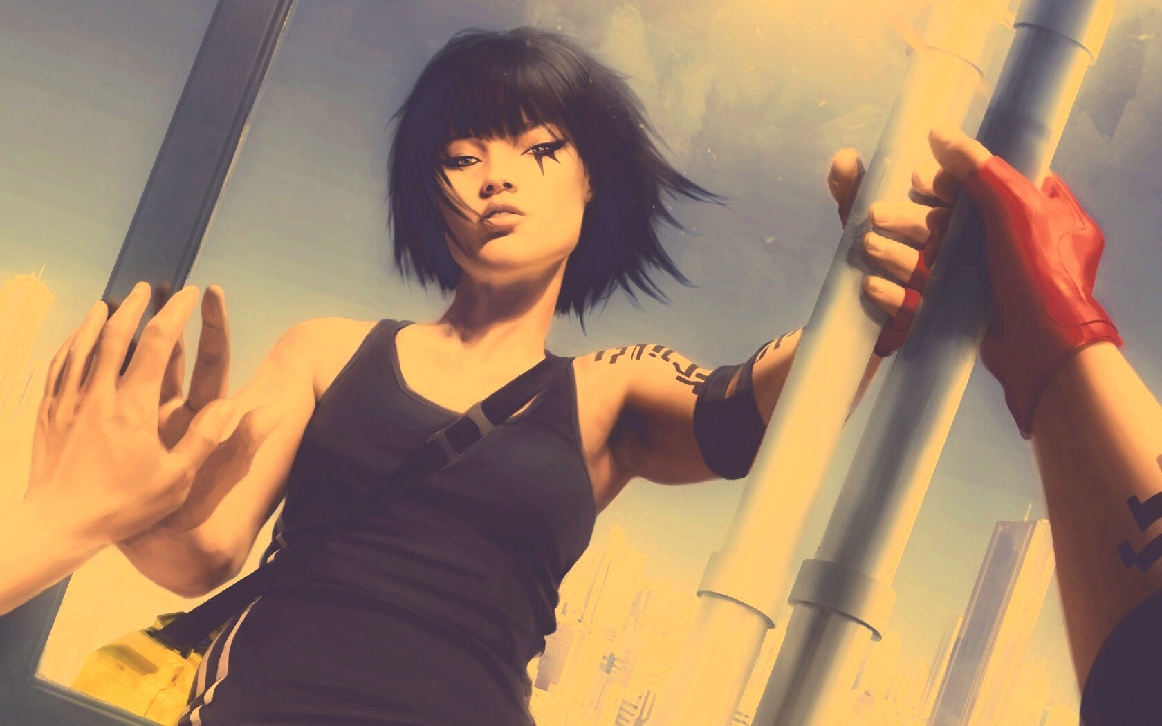Faith из Mirrors Edge обои