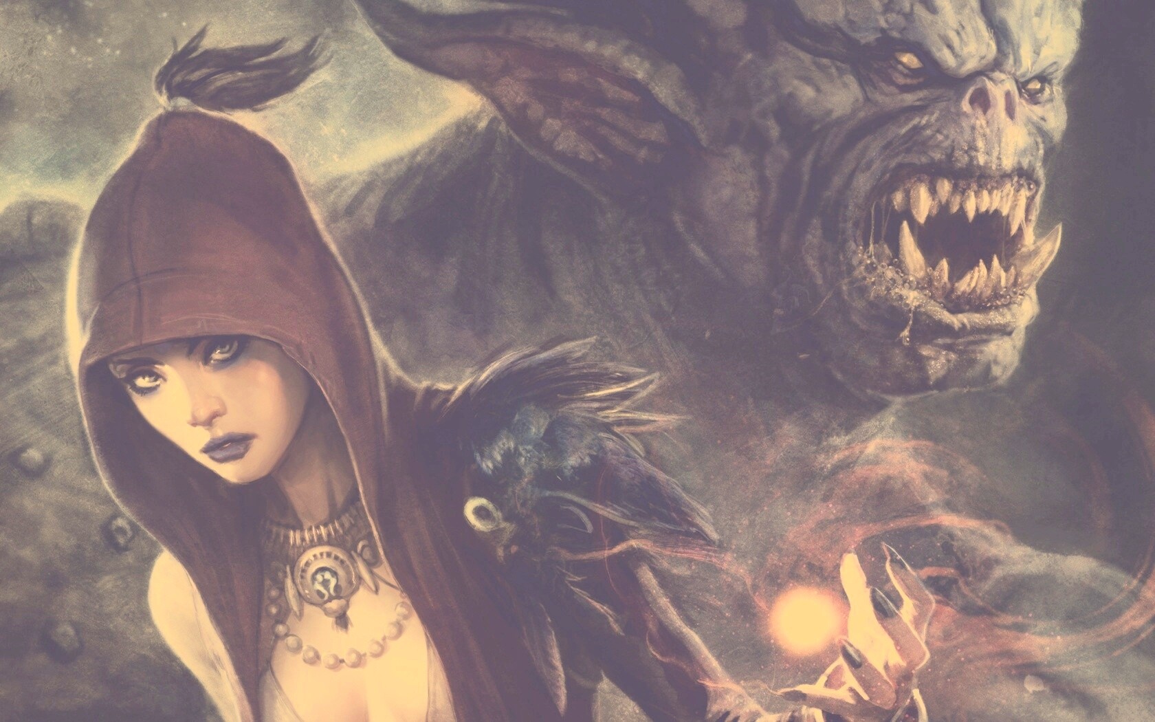 Морриган и порождение тьмы обои