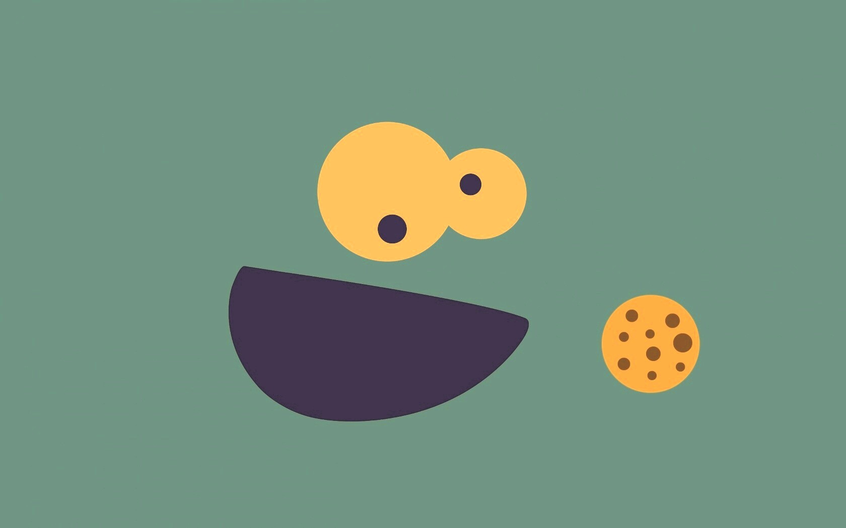 Коржик aka Cookie Monster обои