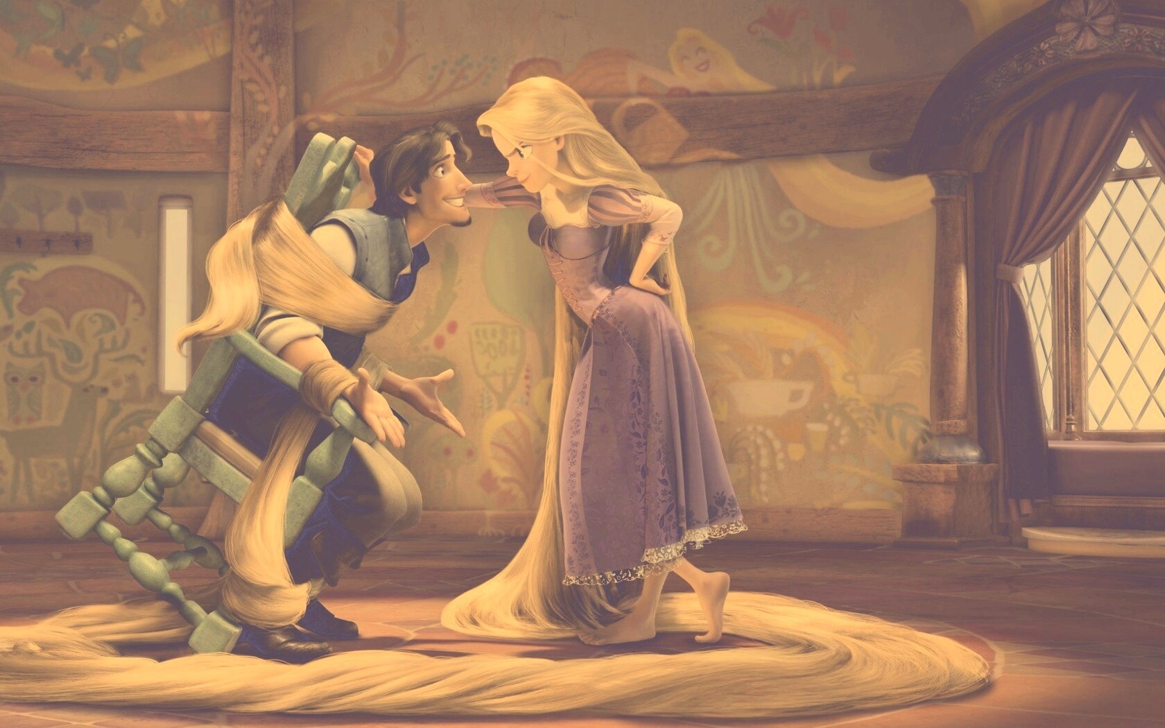 Рапунцель обои