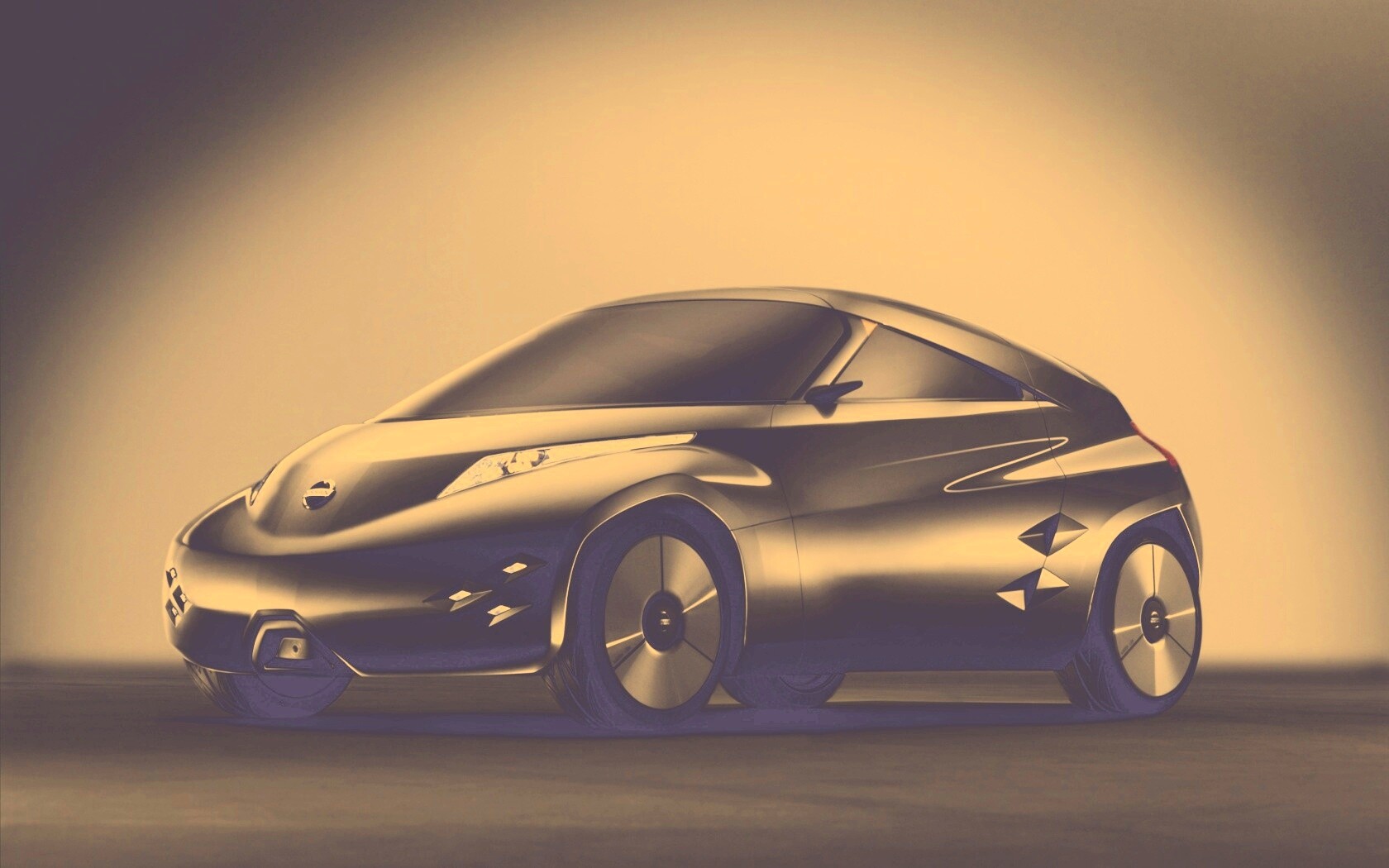Концепт nissan обои