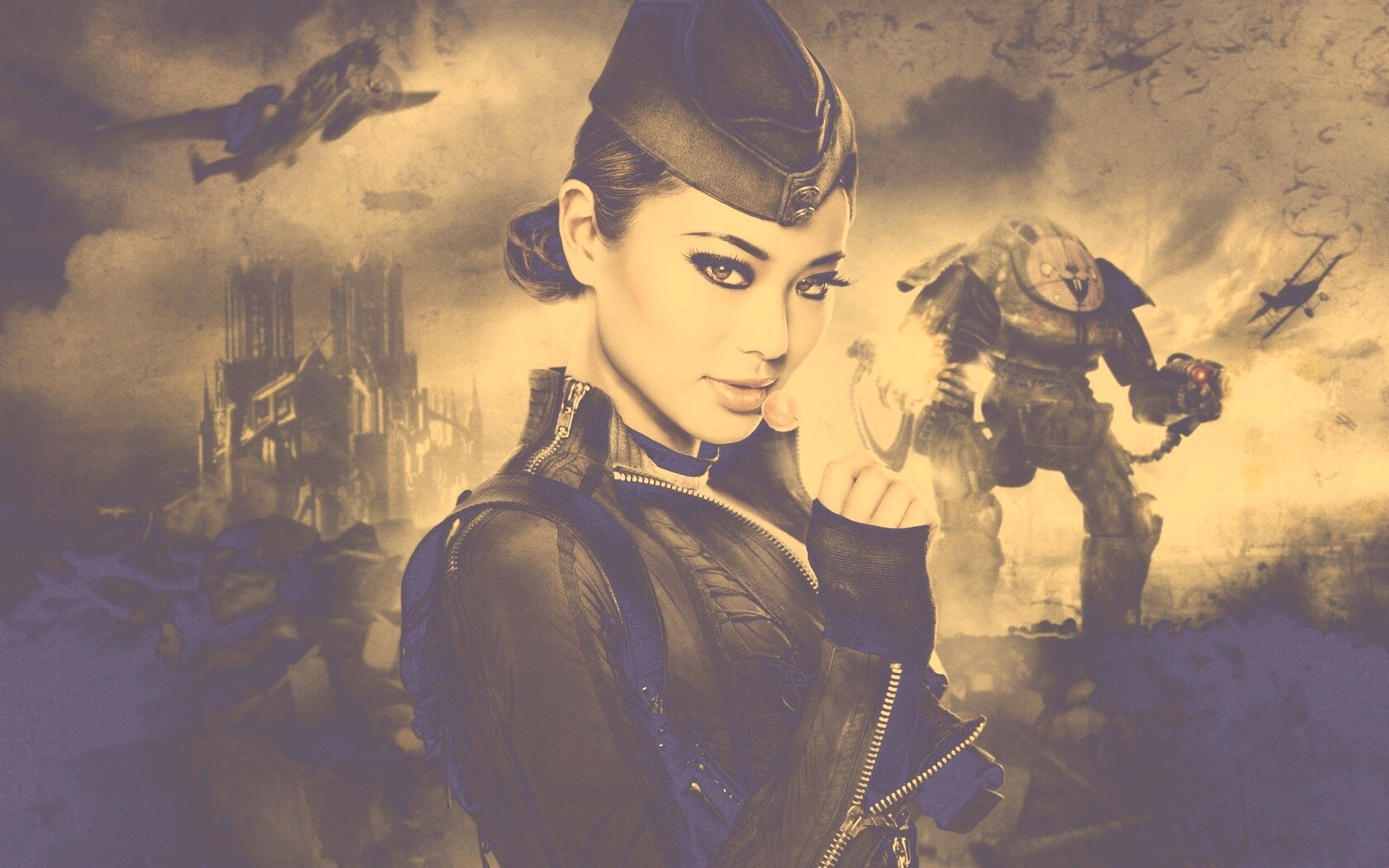 Эмбер из Sucker Punch обои