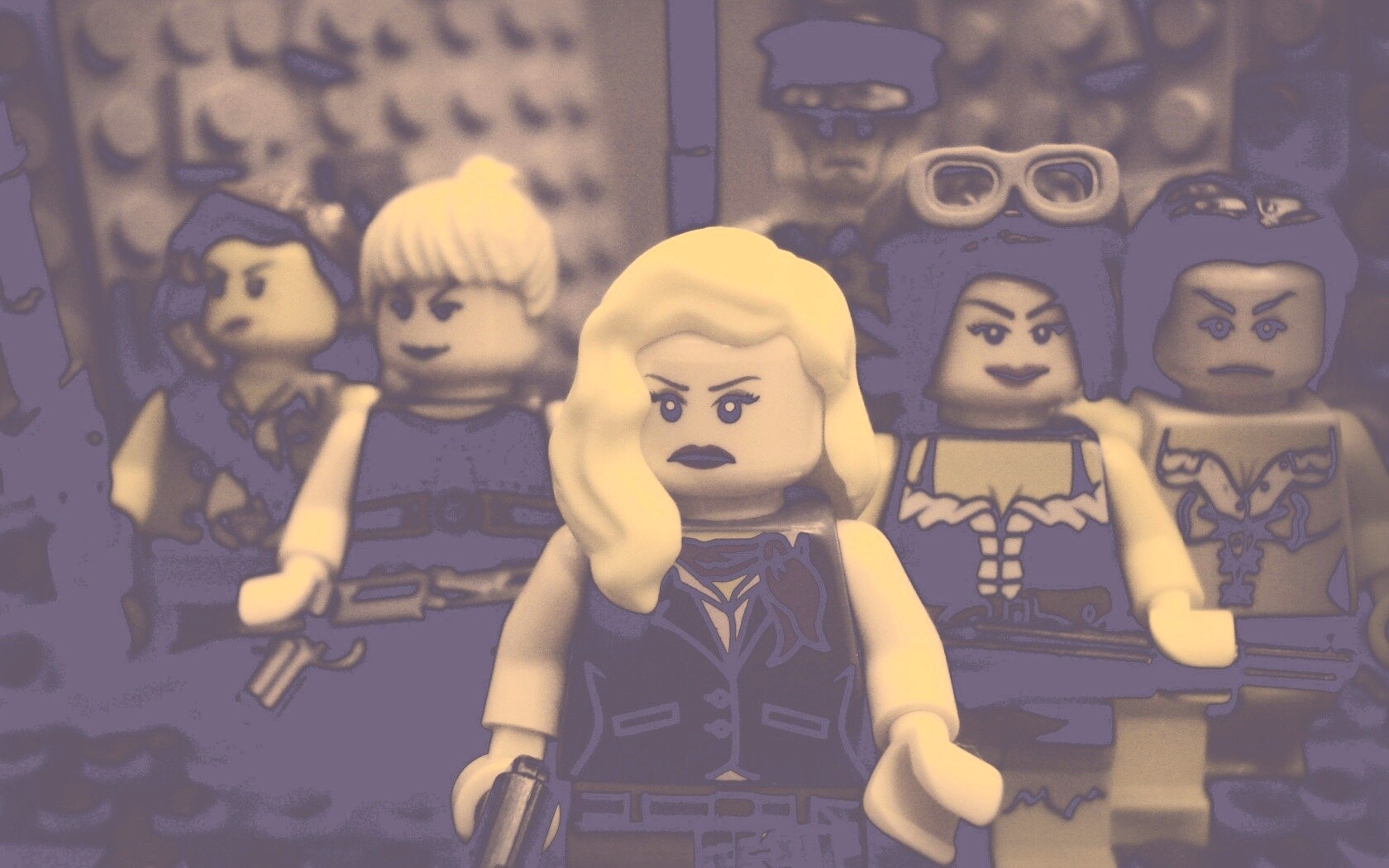 Sucker Punch в мире Lego обои