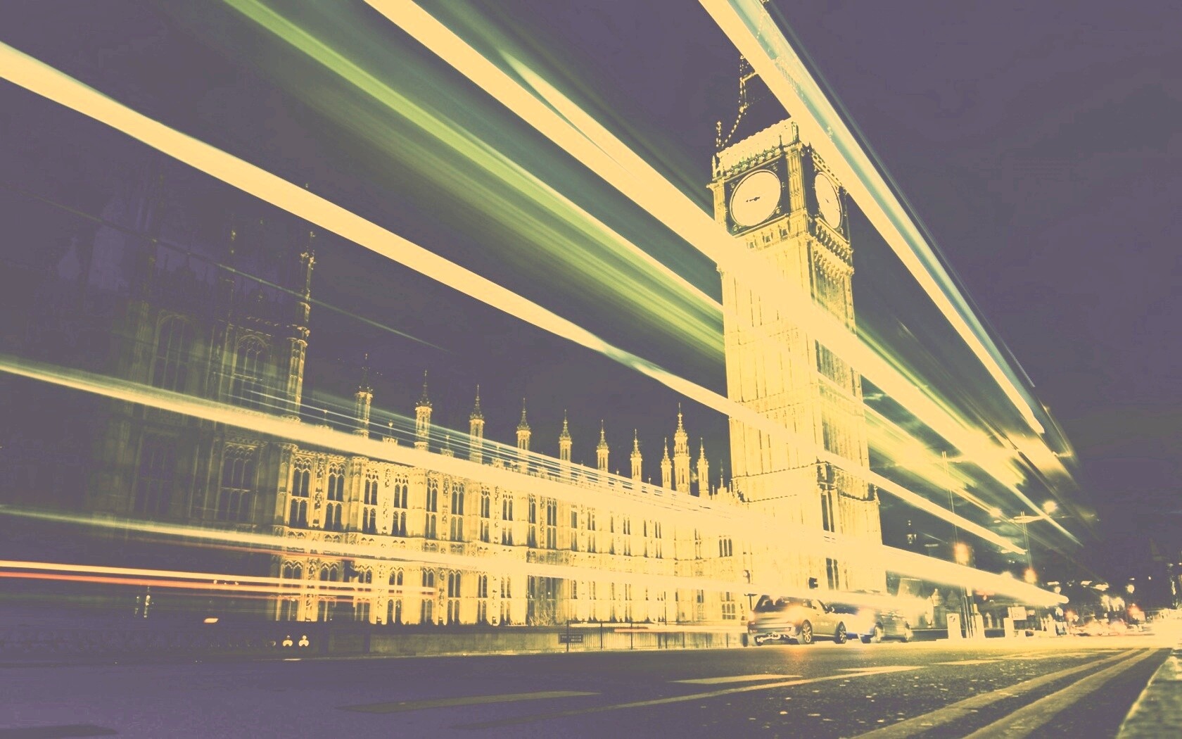 Лондон на скорости обои