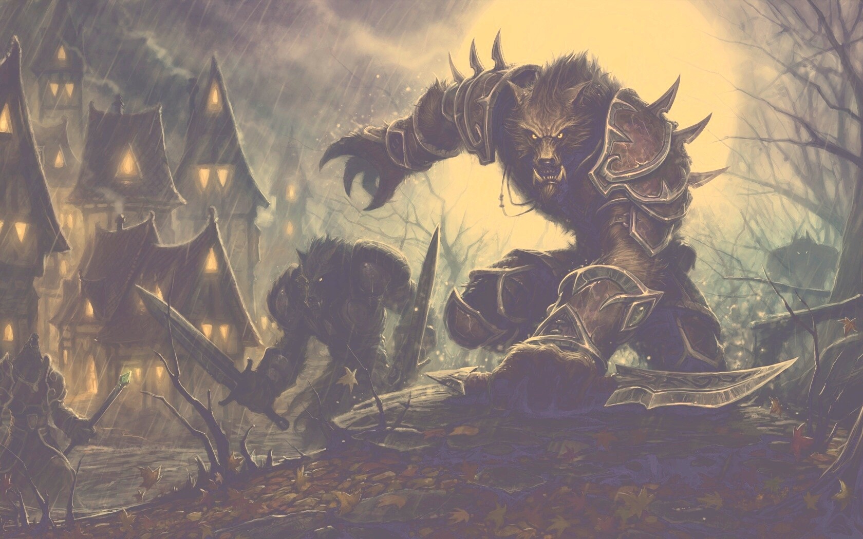 Оборотни уже в вашем городе обои