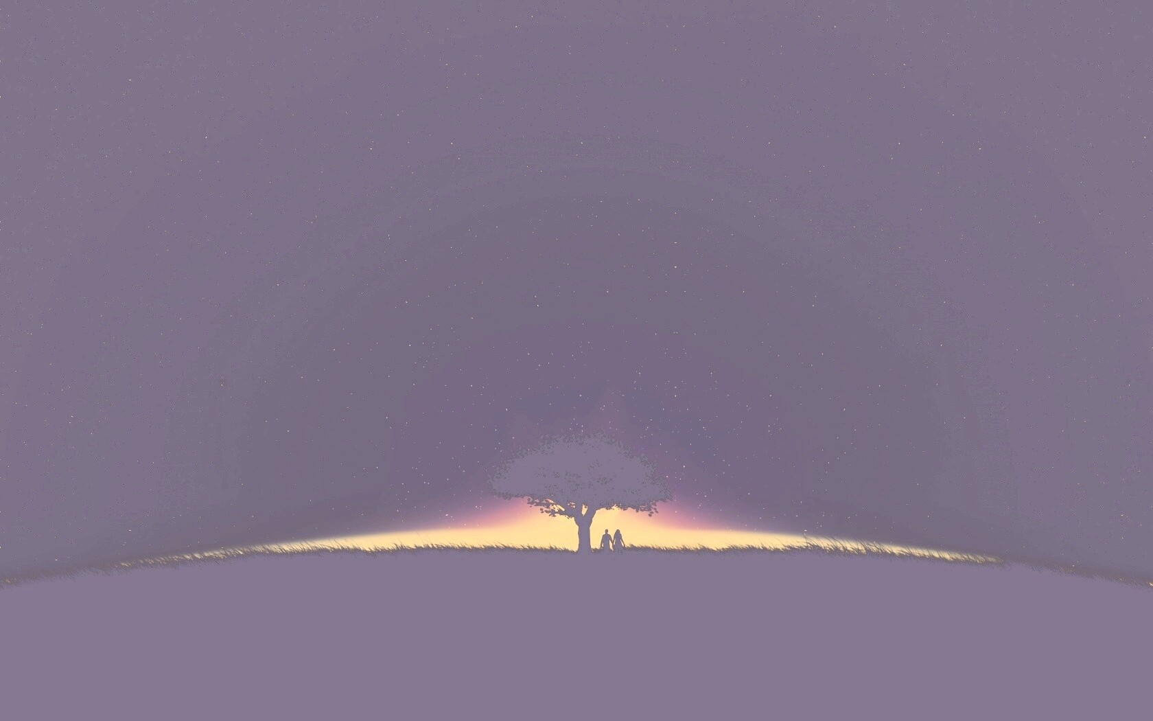 Звёздная ночь обои