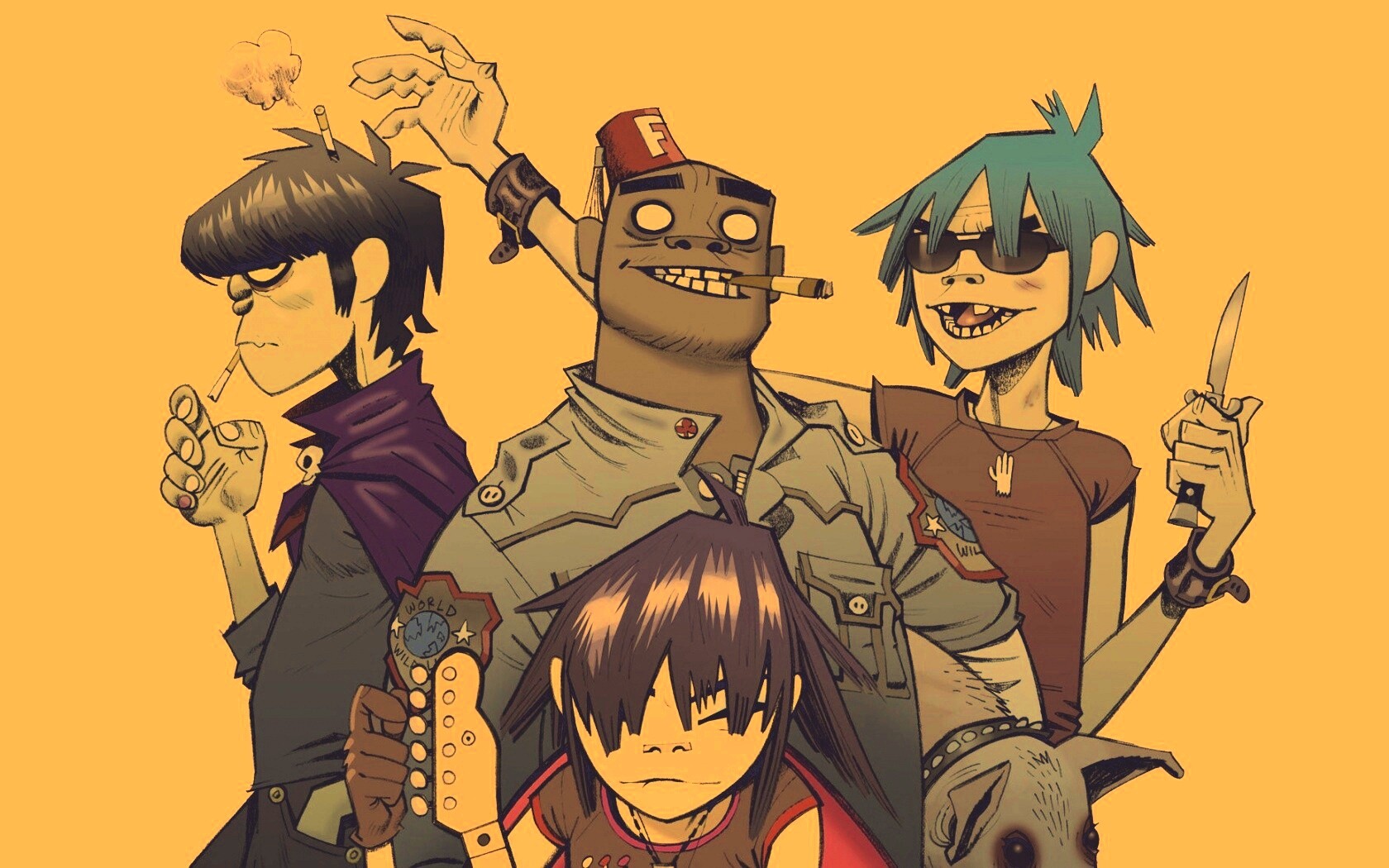 Gorillaz обои