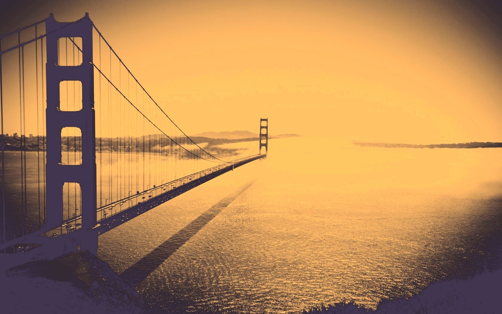 Мост Золотые Ворота обои