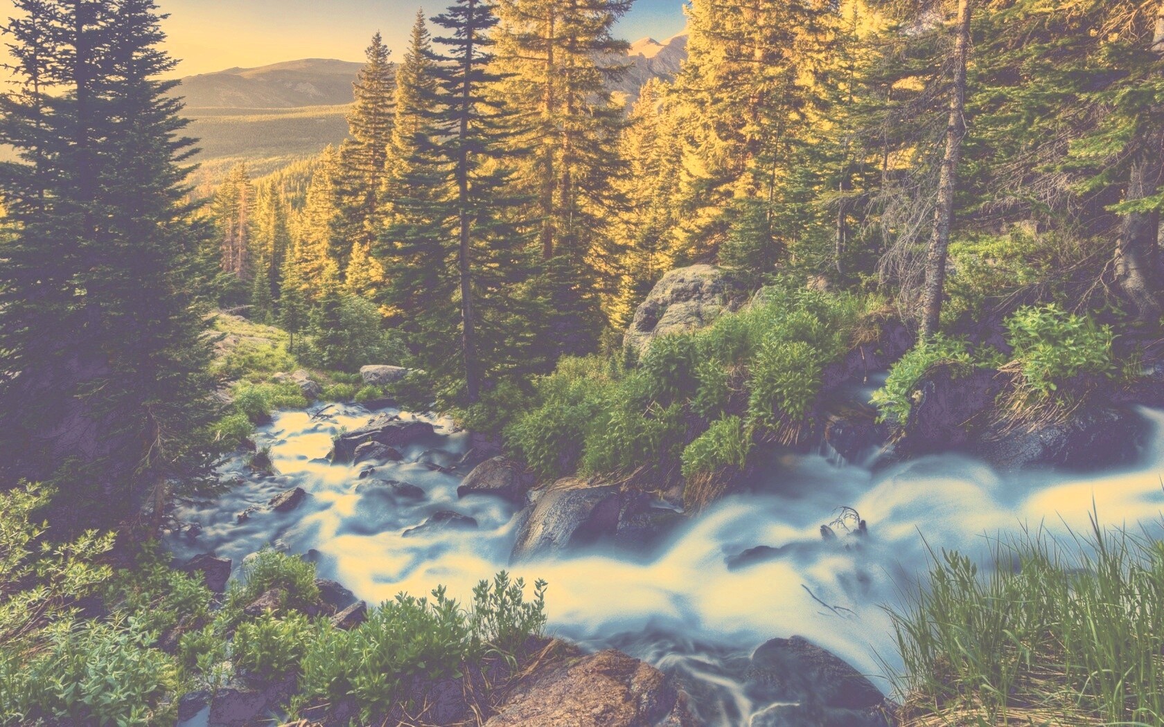 Природа в горах обои