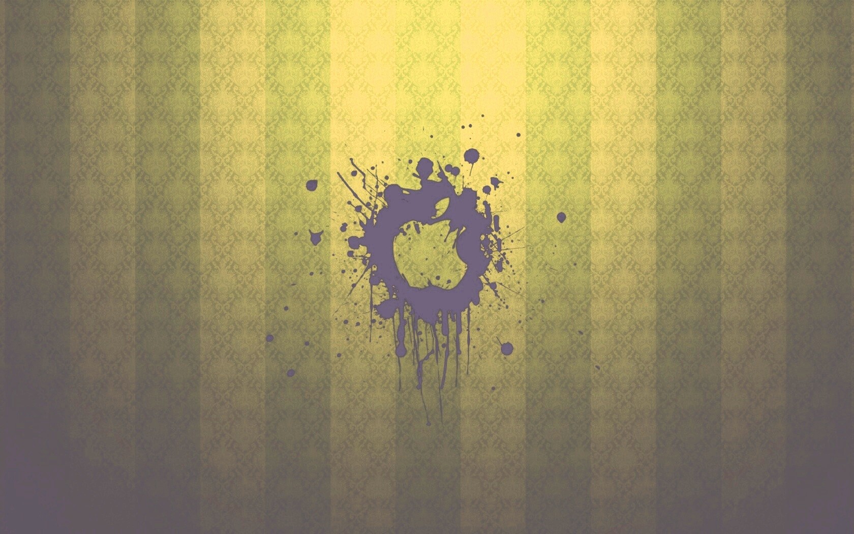 Логотип Apple на обоях обои