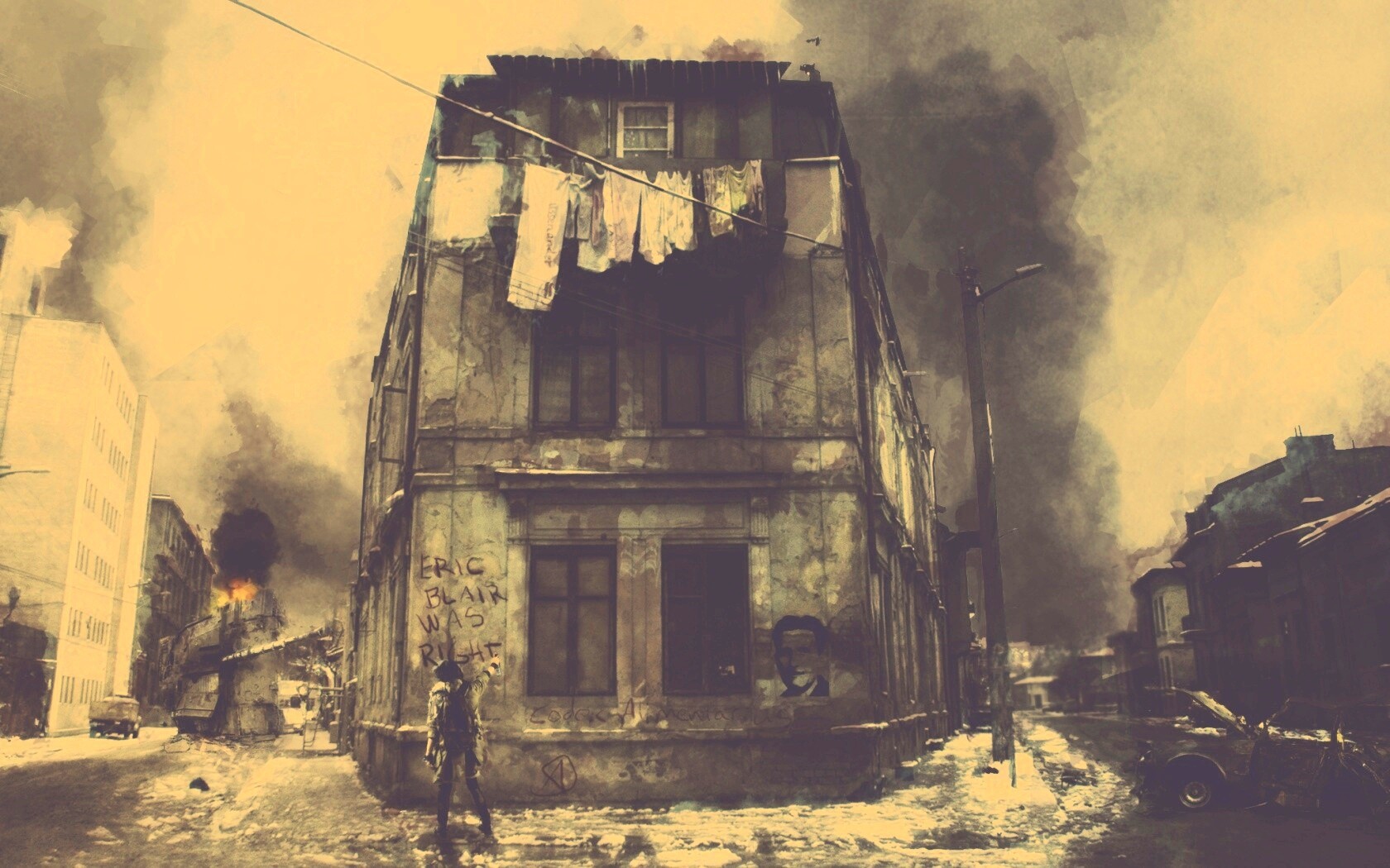 Эрик Блэр был прав обои