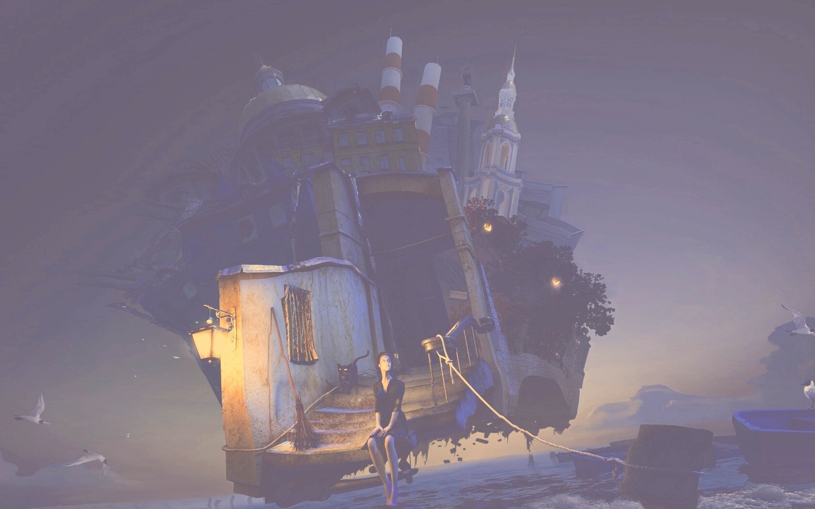 Мрачный Питер обои