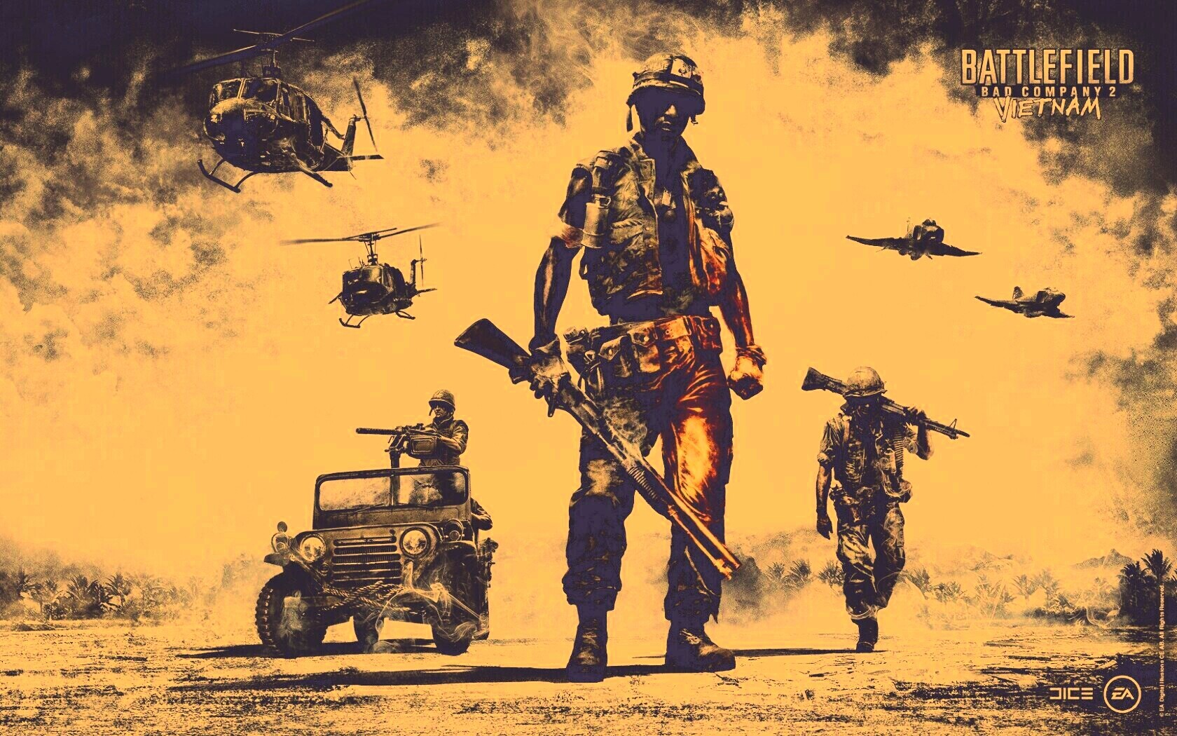 Battlefield Bad Company 2 Vietnam обои