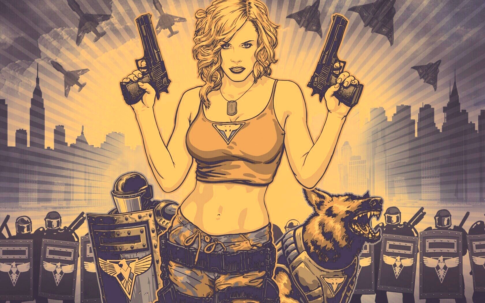 Таня из Red Alert 3 обои