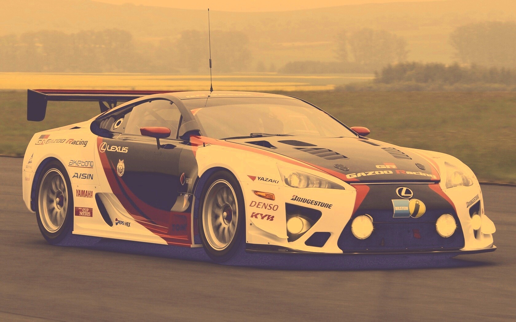 Гоночный Лексус обои