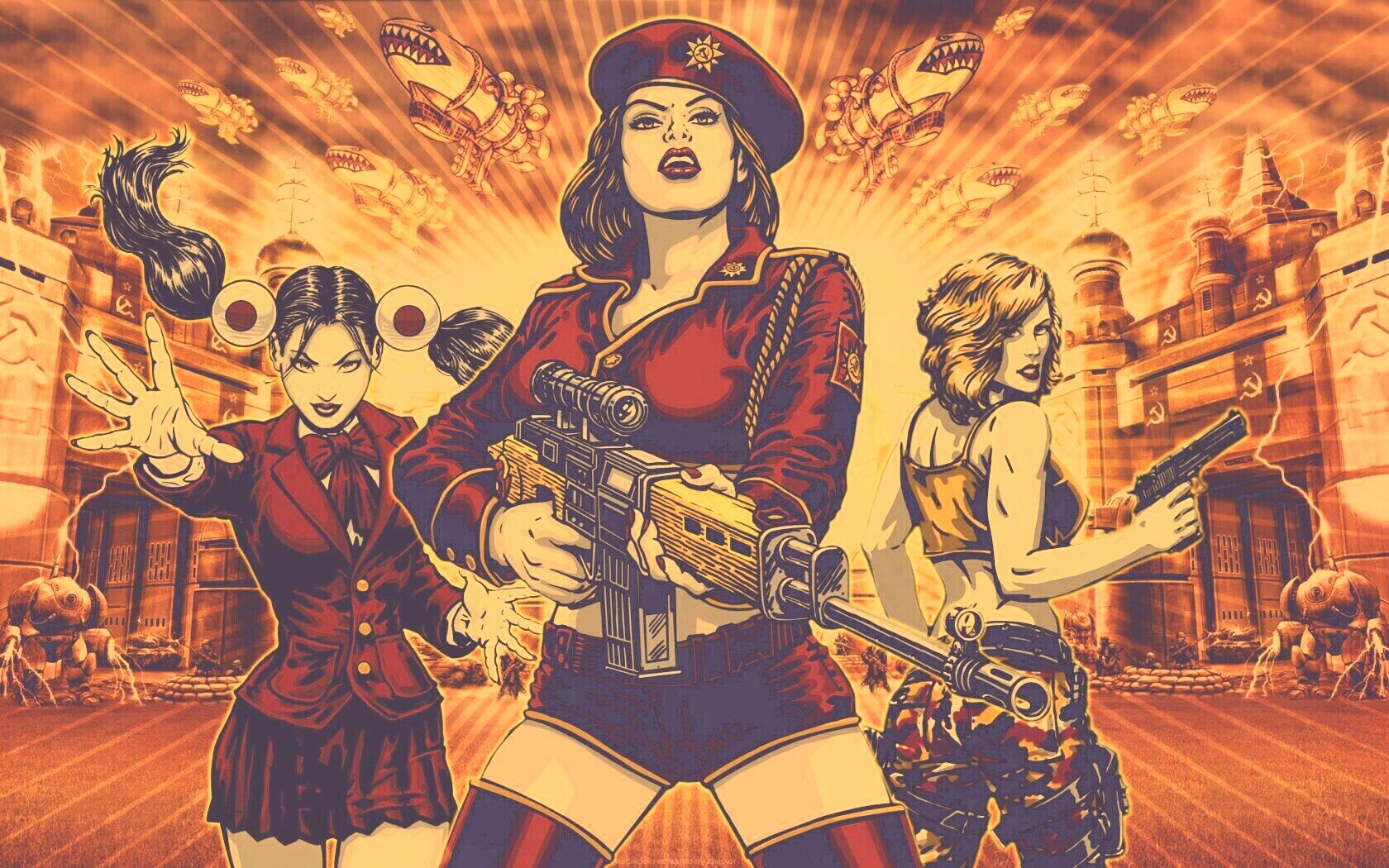 Red alert 3 обои