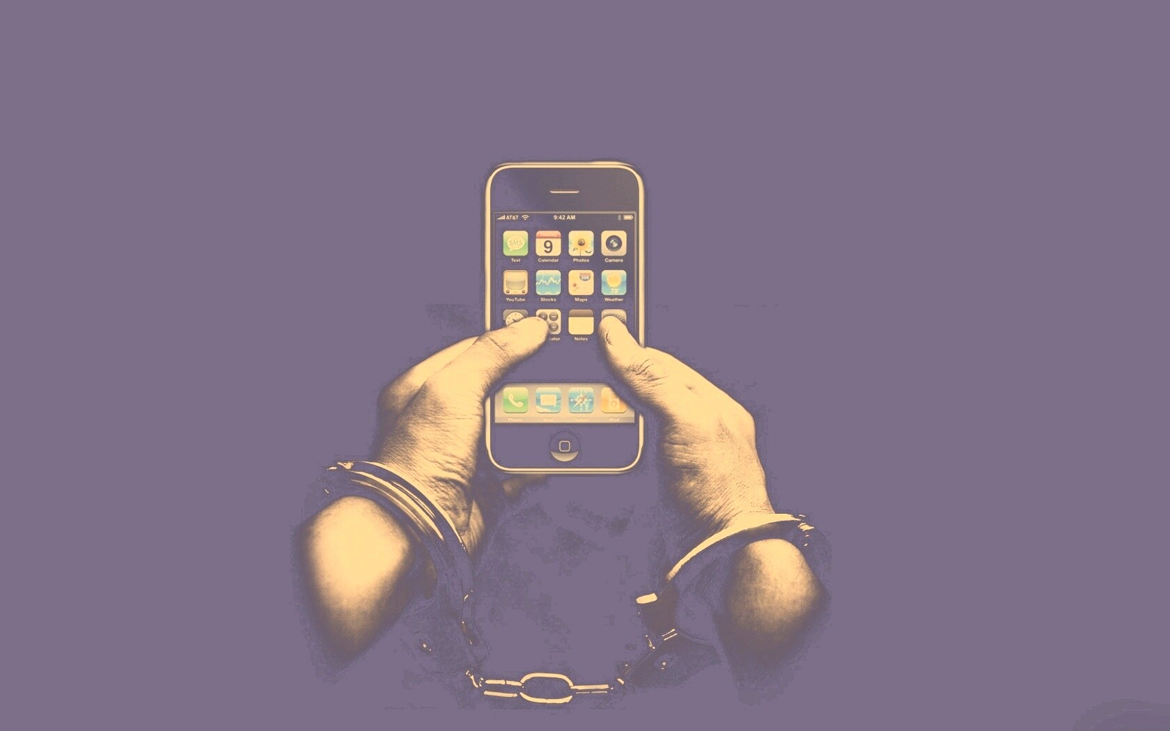 Ты раб своего iPhone обои