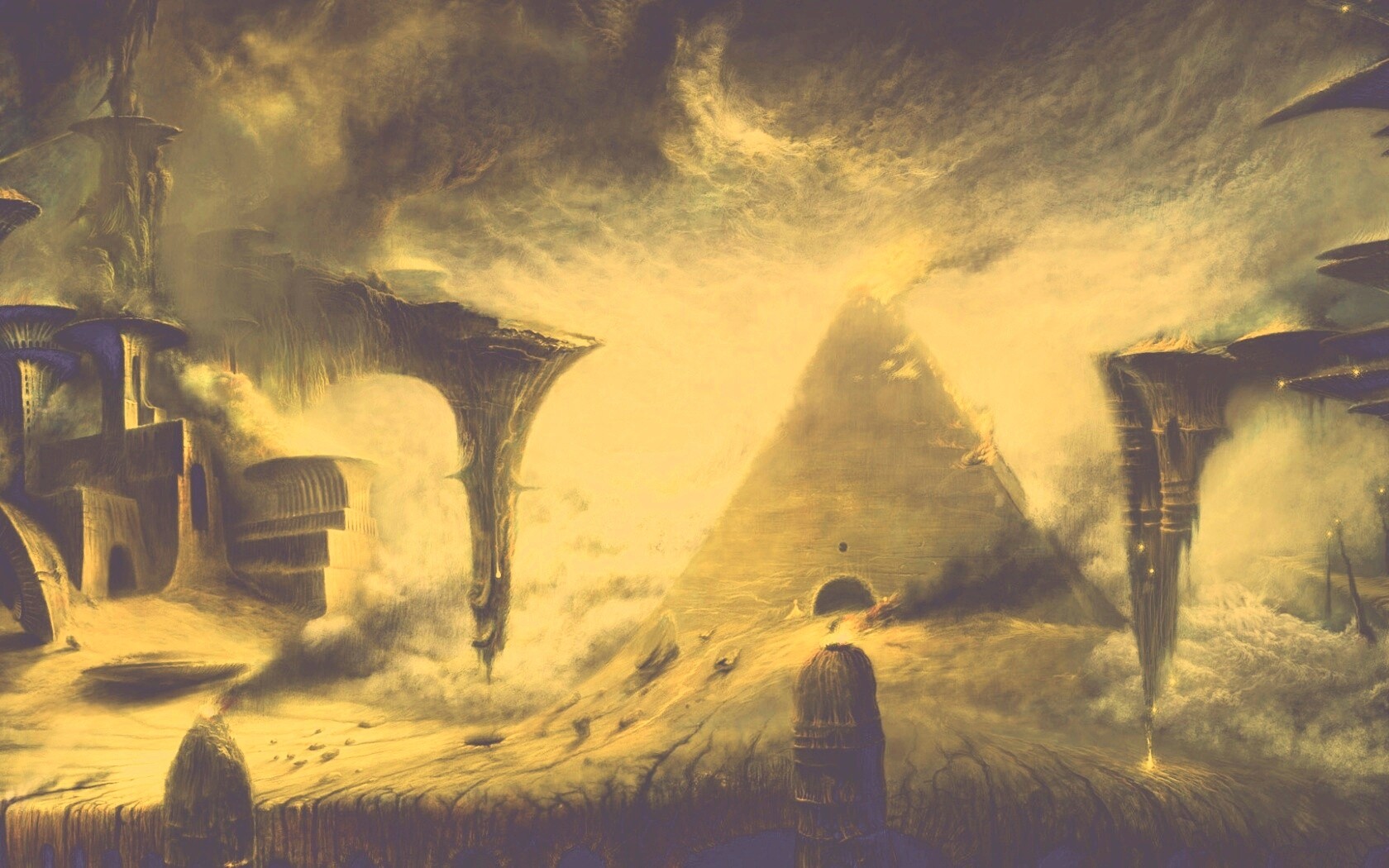 Мир древних обои