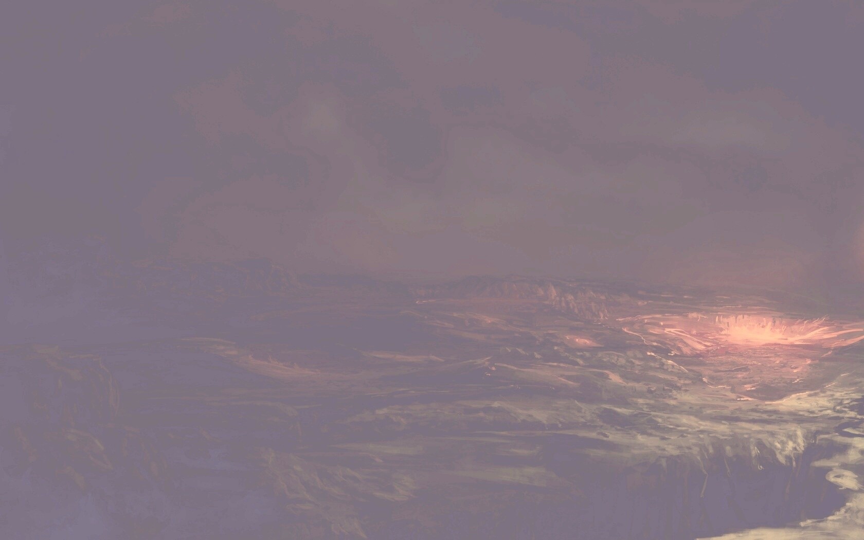 Безжизненная каменная долина обои