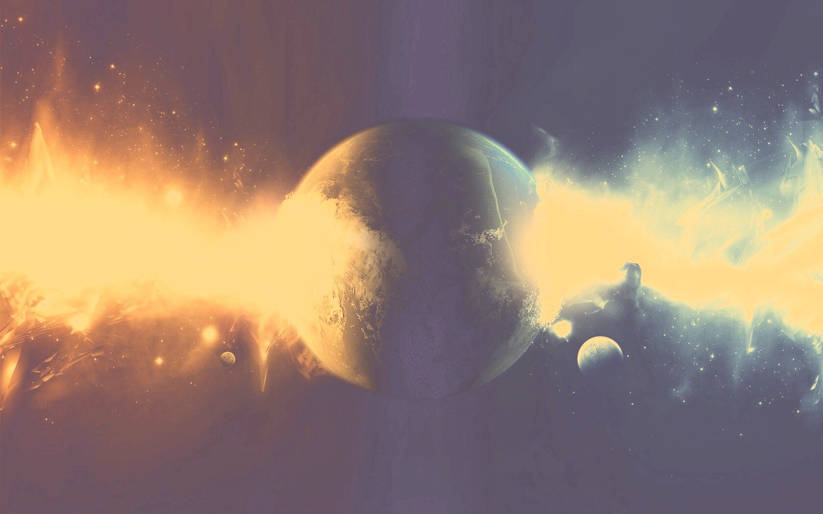 Между холодом и жаром обои