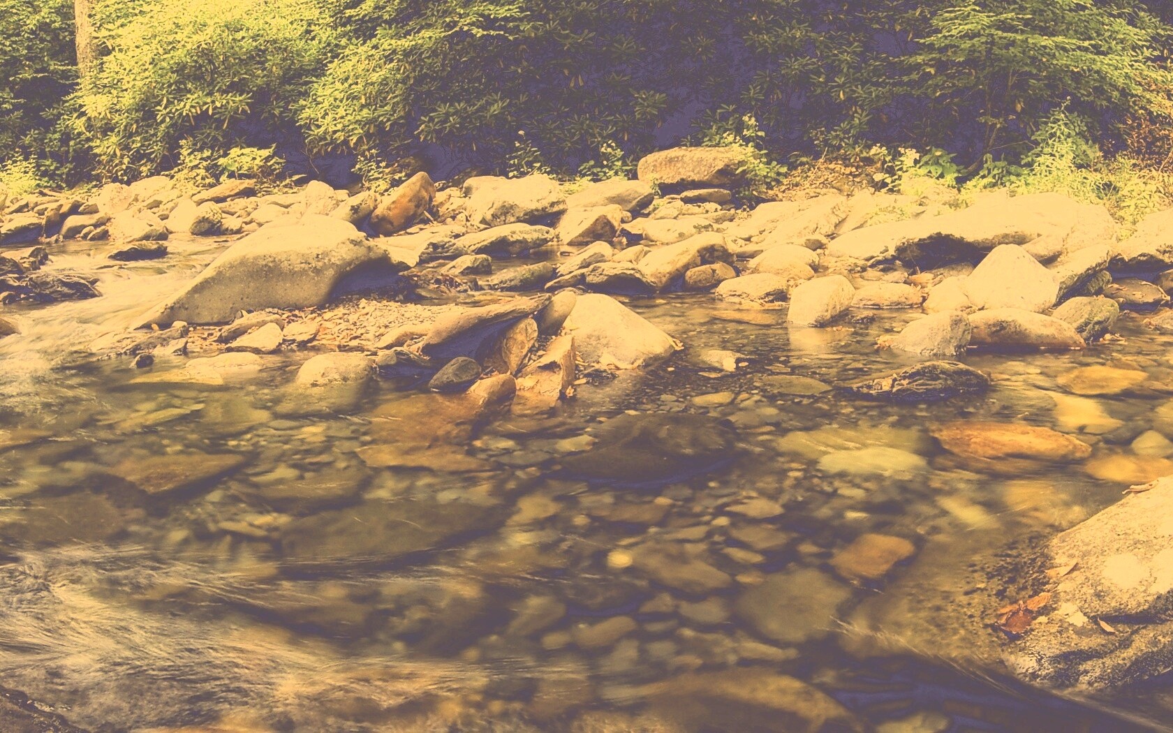 Гораня река обои