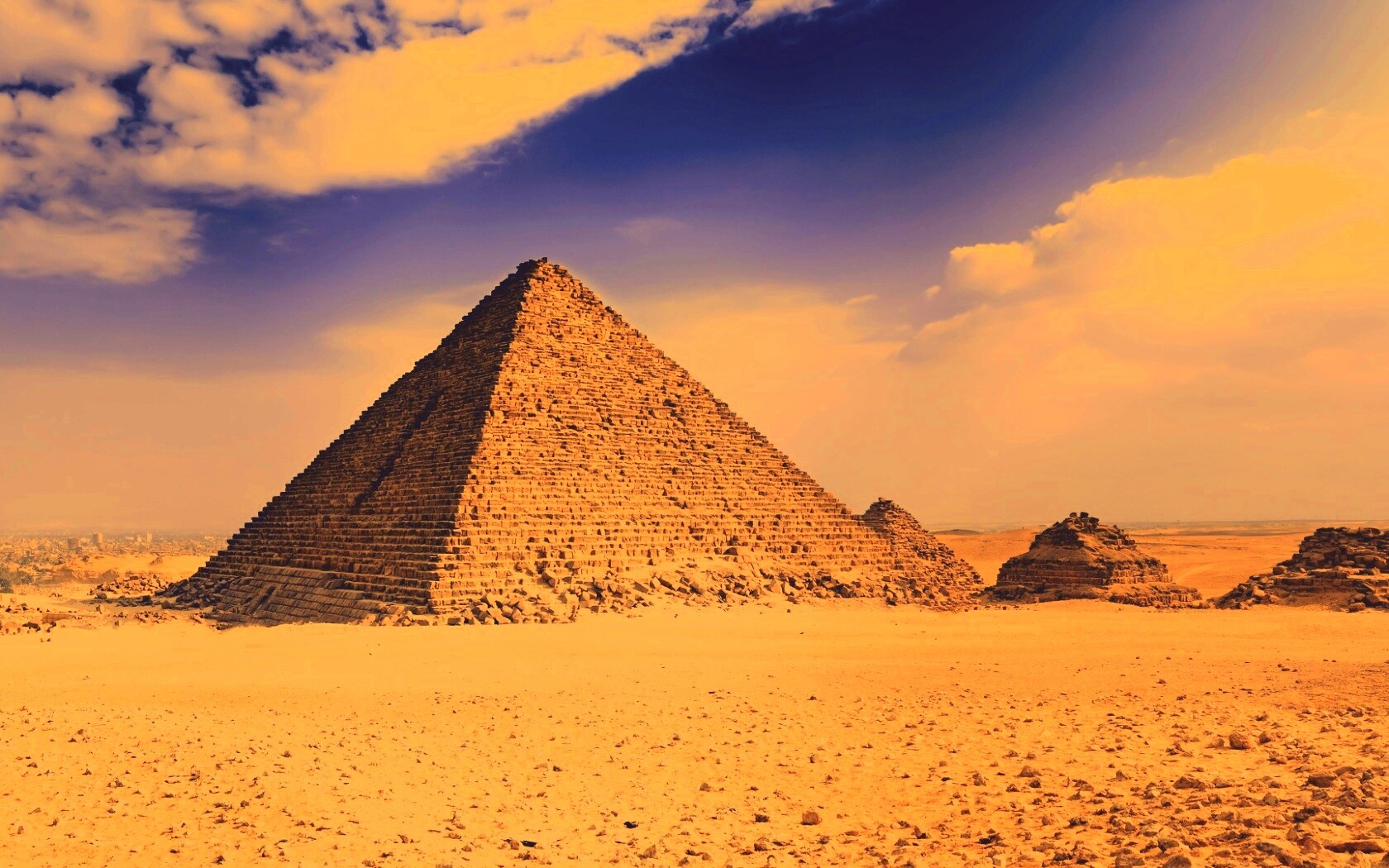 Пирамиды в Египте обои