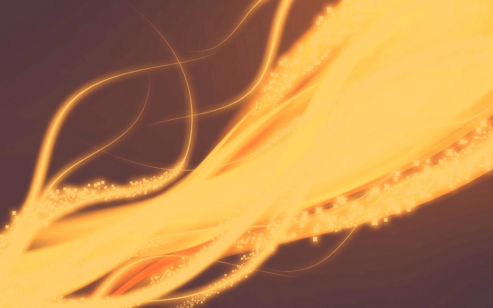 Волна пламенной энергии обои