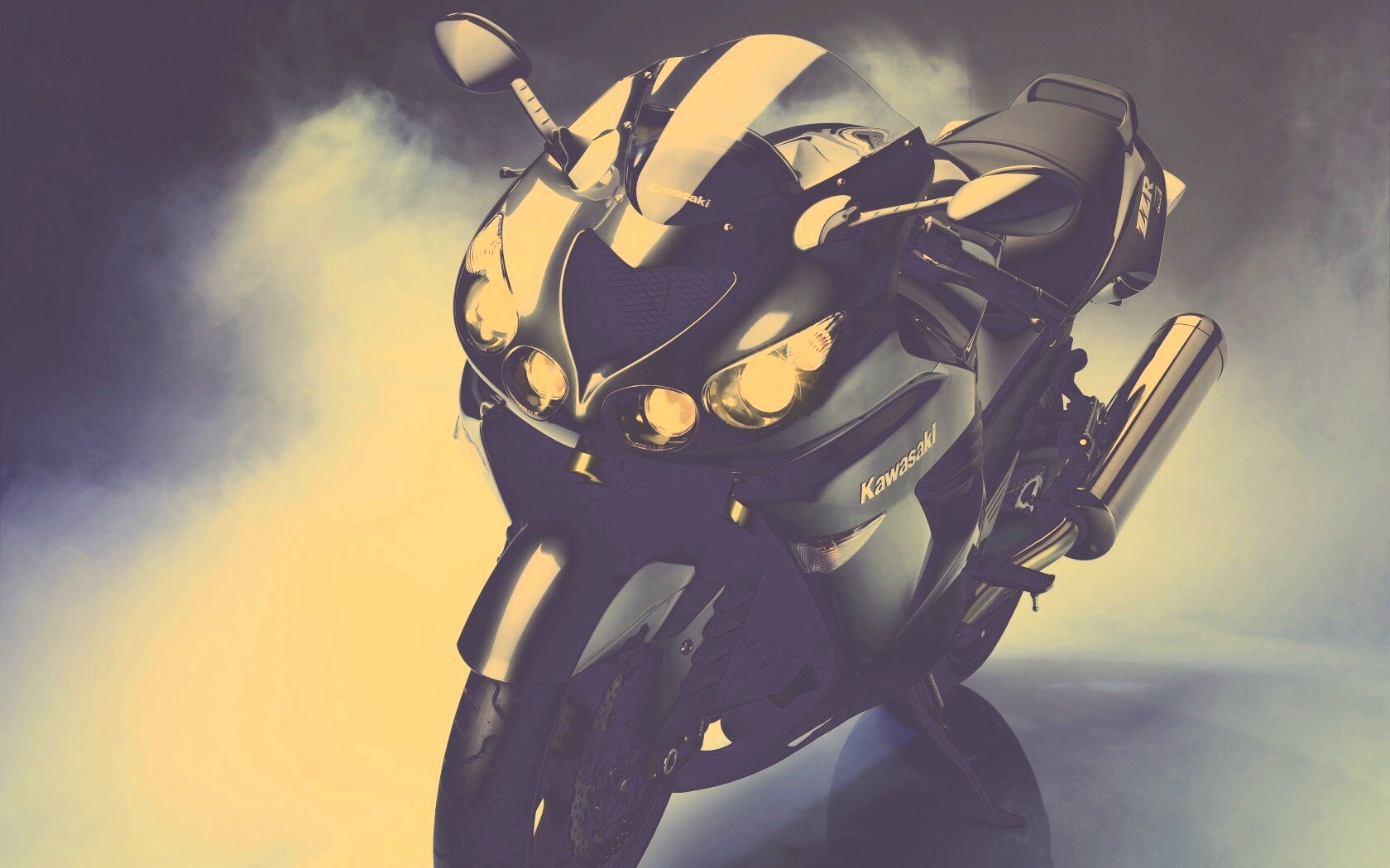 Мотоцикл Кавасаки ZX14 обои