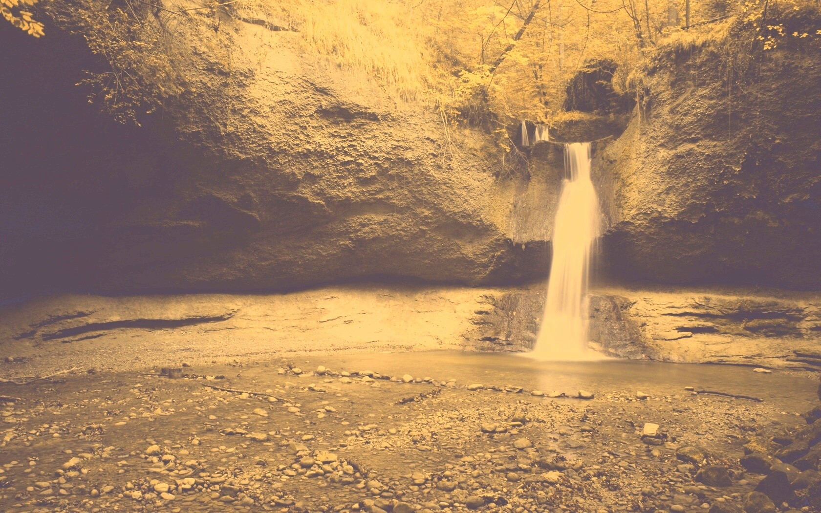 Водопад в Швейцарии обои