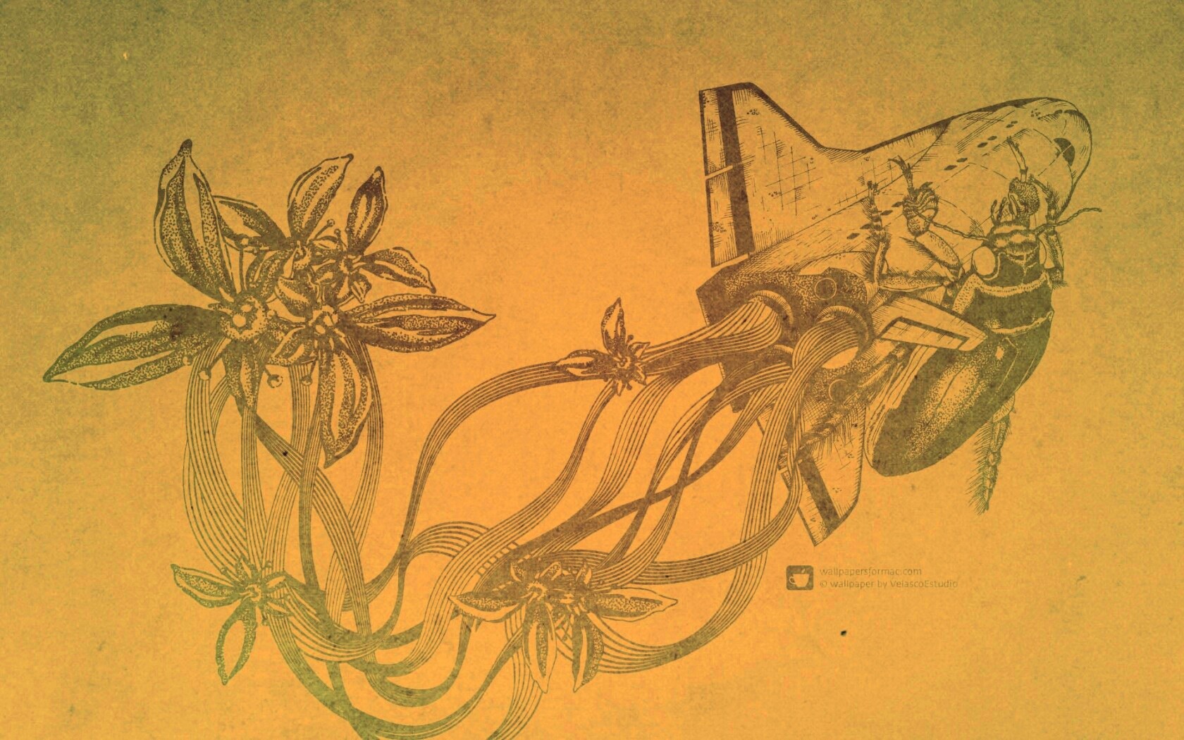 Абстракции для Apple обои