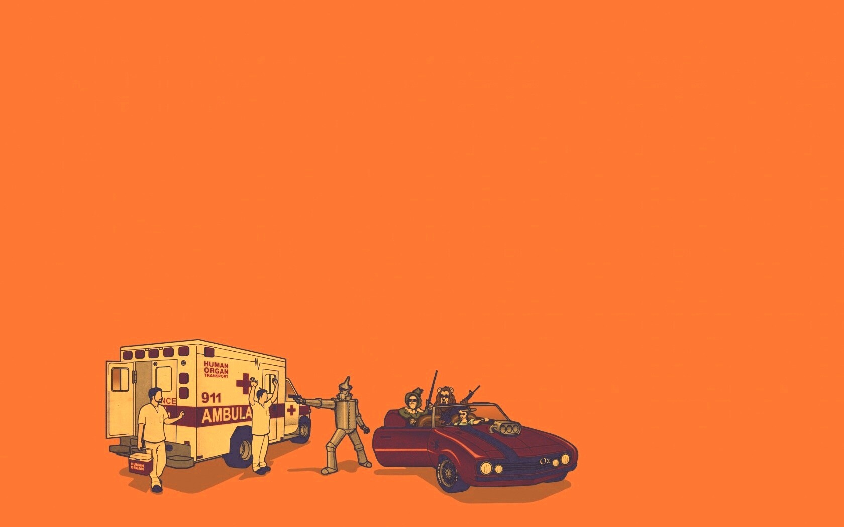 Железный дровосек крадет сердце обои