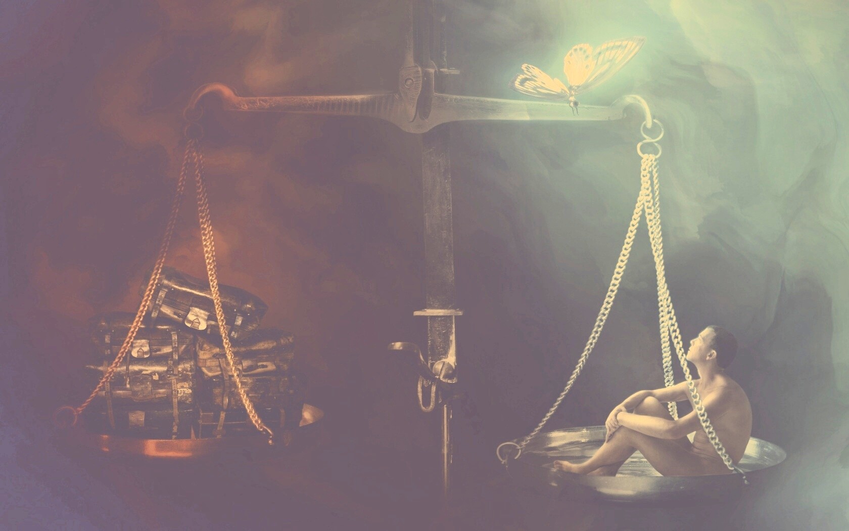 Вещи или душа обои