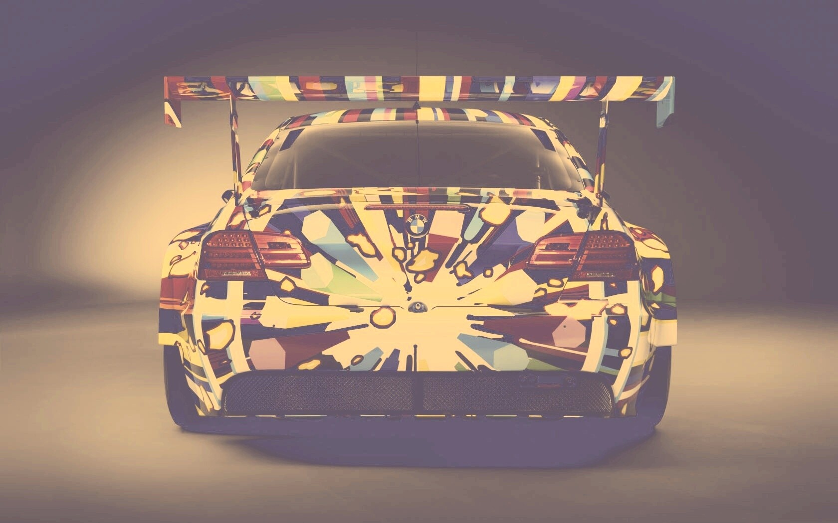 BMW  в сумасшедшем окрасе обои