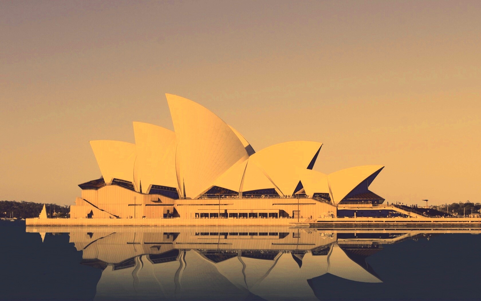 Сиднейский зал оперы обои
