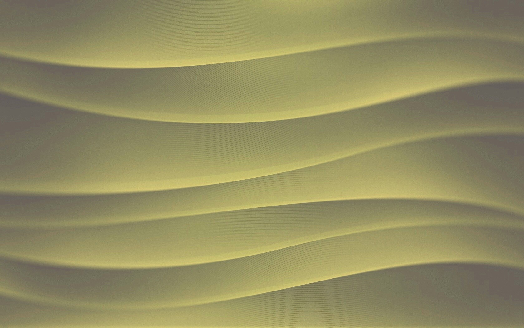 Зелёные горизонтальные волны обои